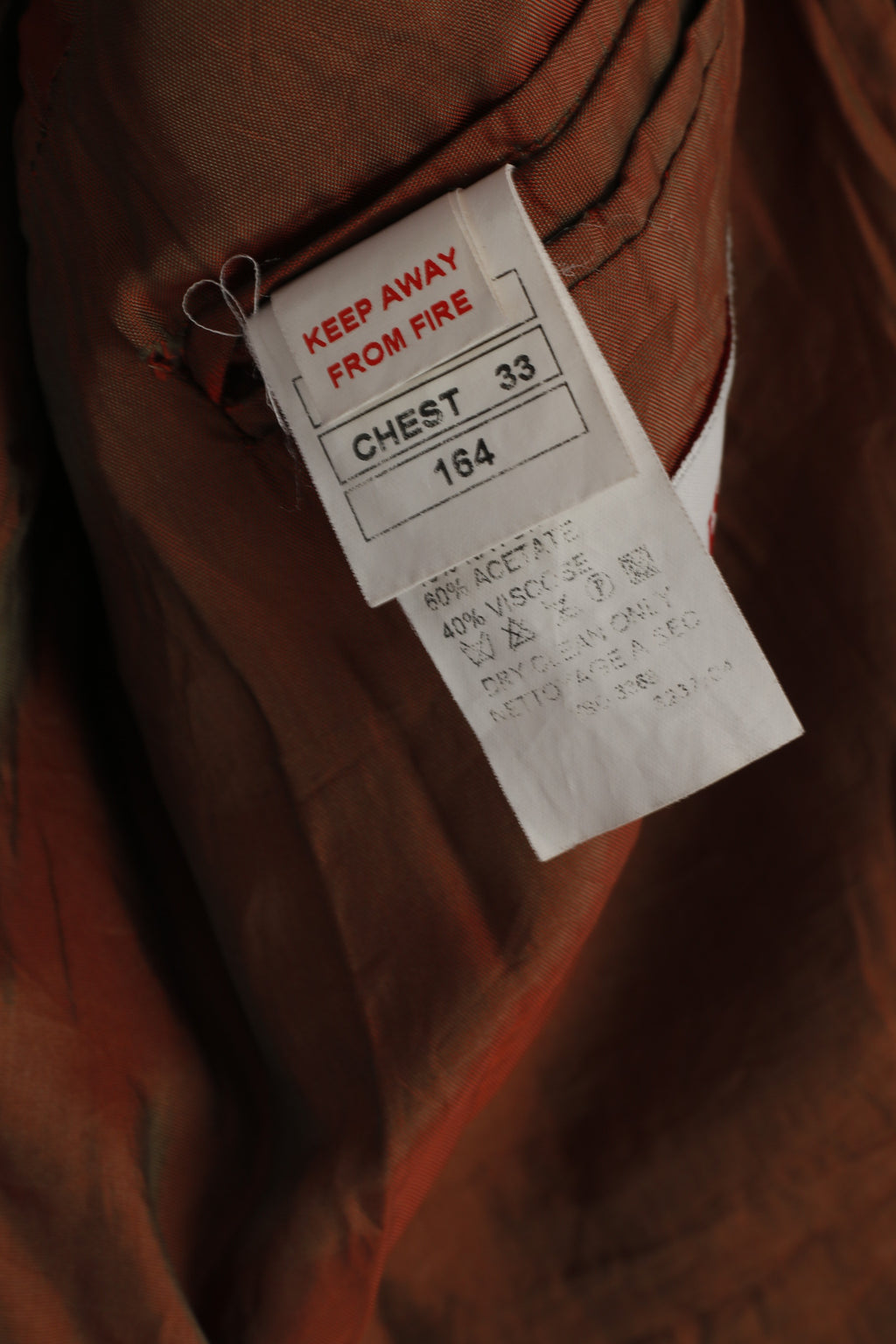 Douglas & Graham 1880 Club Youth 164 Blazer Navy Vintage Striped Jacket