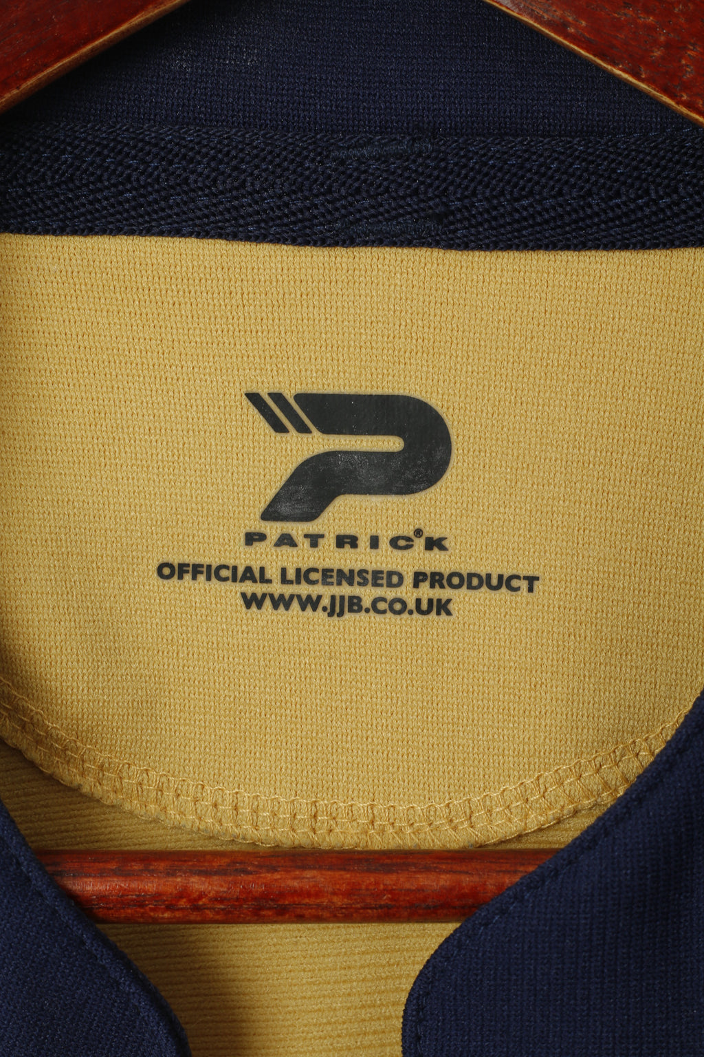 Patric'k Maglia a L da uomo Senape Leeds Rhinos Rugby England Sportswear Jersey Top