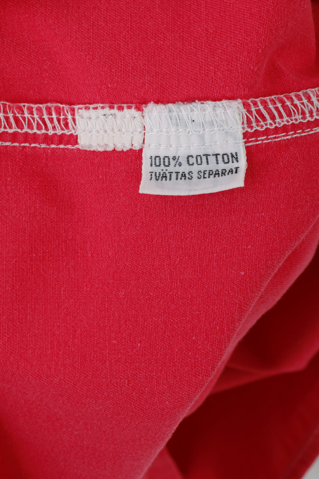 Trader Mens XL Casual Shirt Pink Long Sleeve Cotton Buttoned Breast Pockets