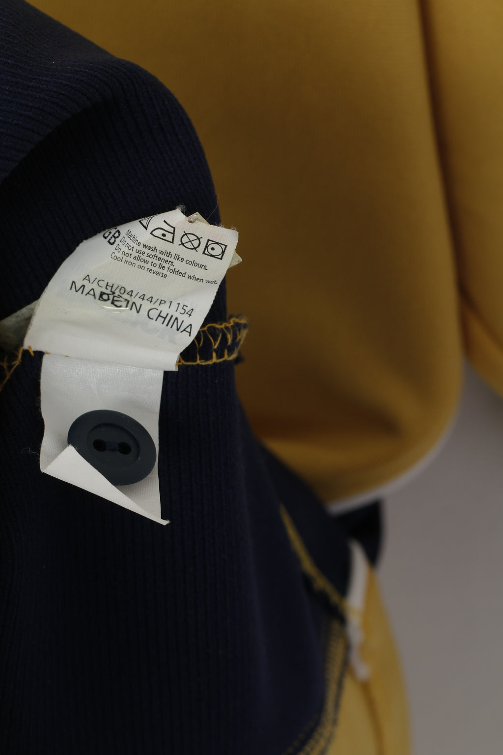 Patric'k Maglia a L da uomo Senape Leeds Rhinos Rugby England Sportswear Jersey Top