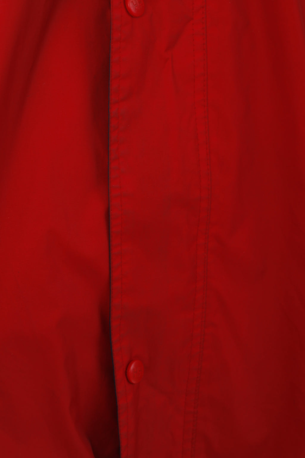Helly Hansen Giacca da uomo L Giacca da esterno in nylon rosso impermeabile con cappuccio nascosto