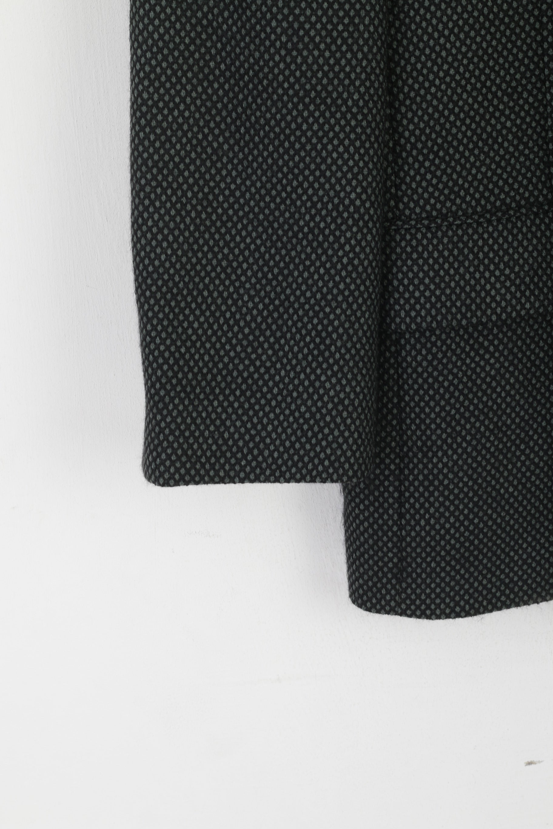 Strellson Emotion Men 40 50 Blazer Green Wool Vintage Single Breasted Jacket