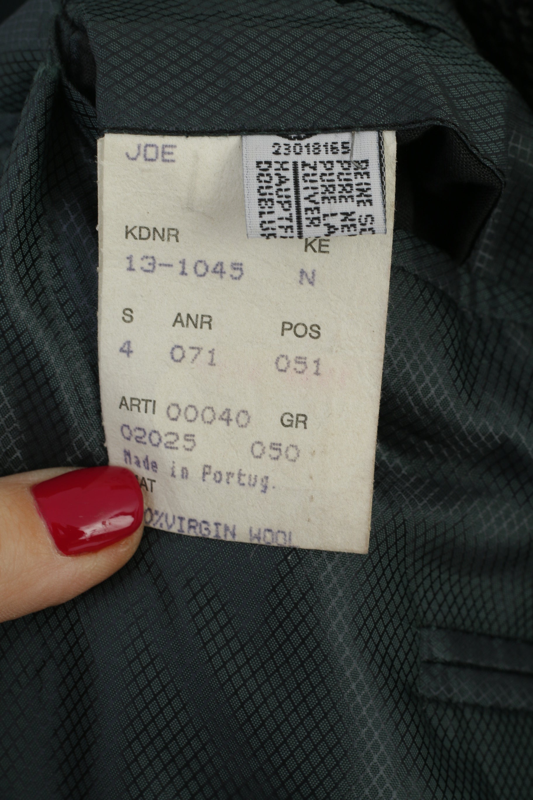 Strellson Emotion Men 40 50 Blazer Green Wool Vintage Single Breasted Jacket