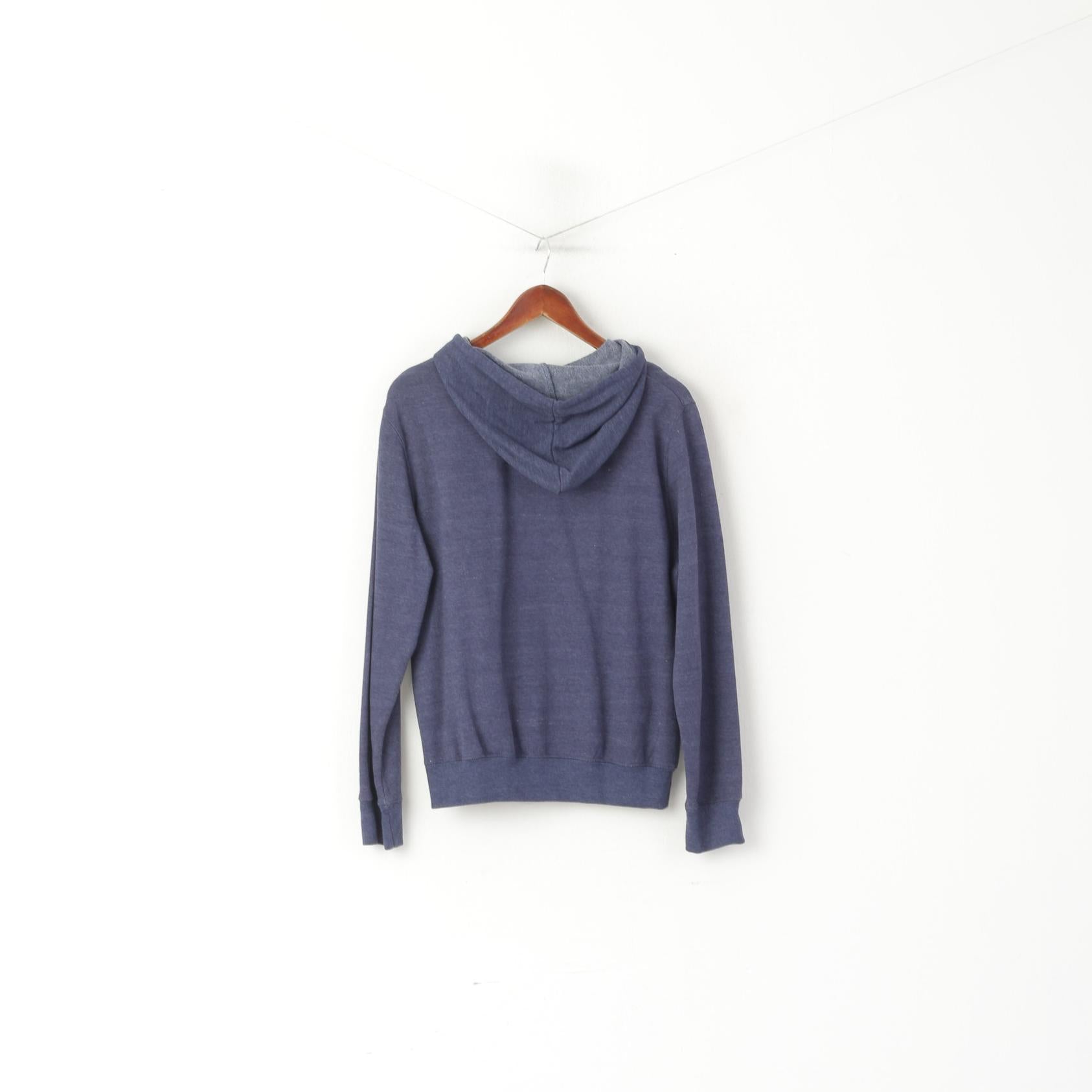 Looney Tunes Women XL Sweatshirt Blue Cotton Tweety Vintage Hooded Top