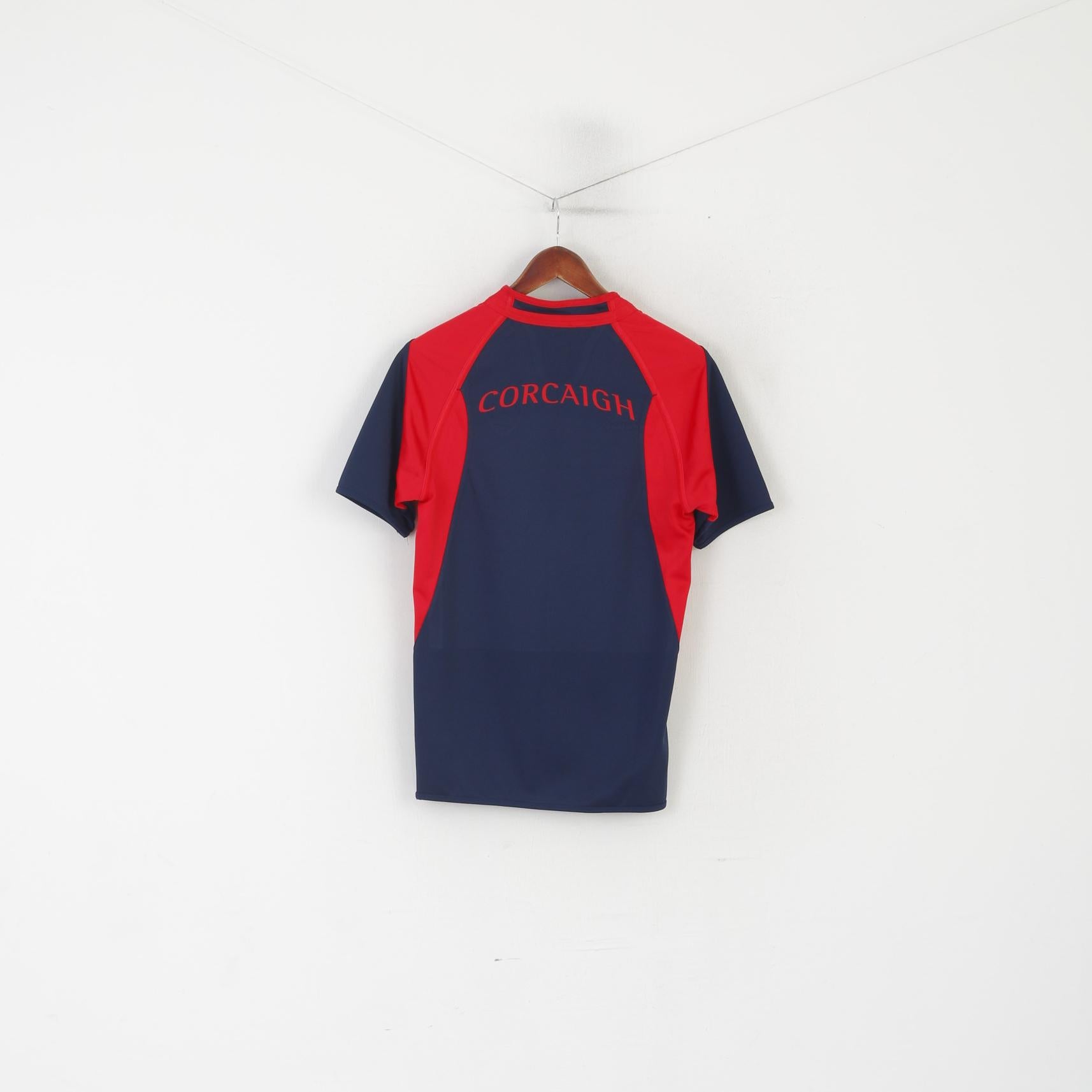 Canterbury Men S Shirt Navy Corcaigh GAA Gaelic Football Jersey Vintage Top