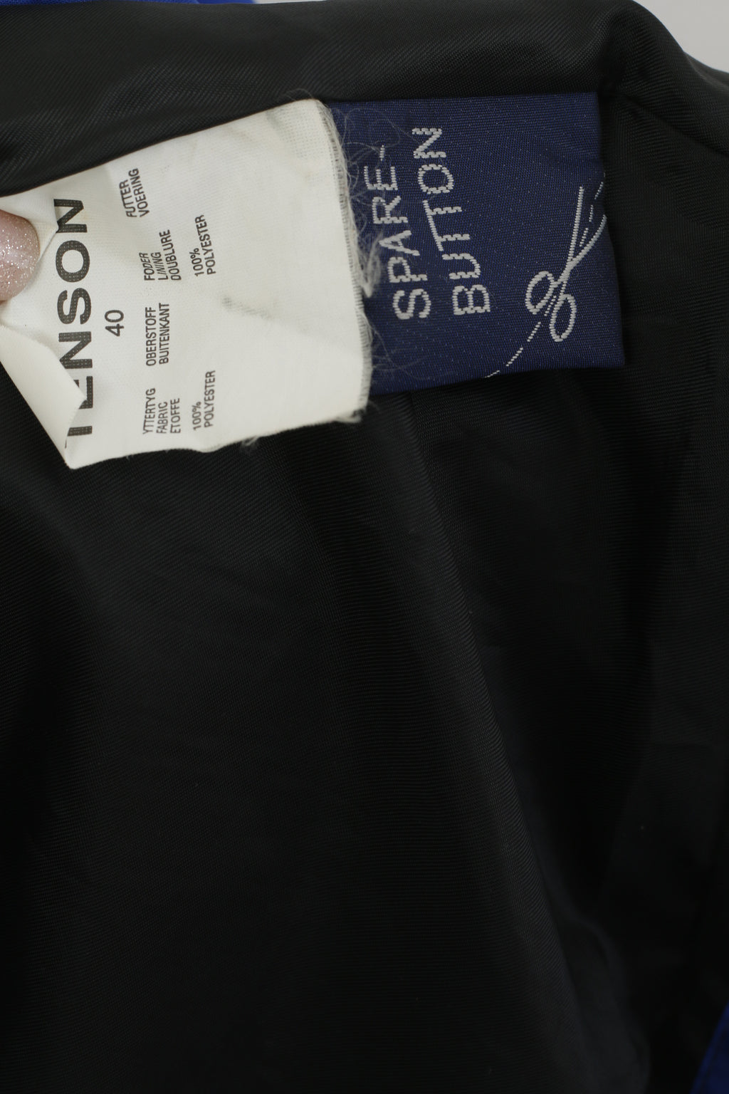 Tenson MPC Women 40 L Jacket Blue Lightweight Breathable Outdoor Hood Top