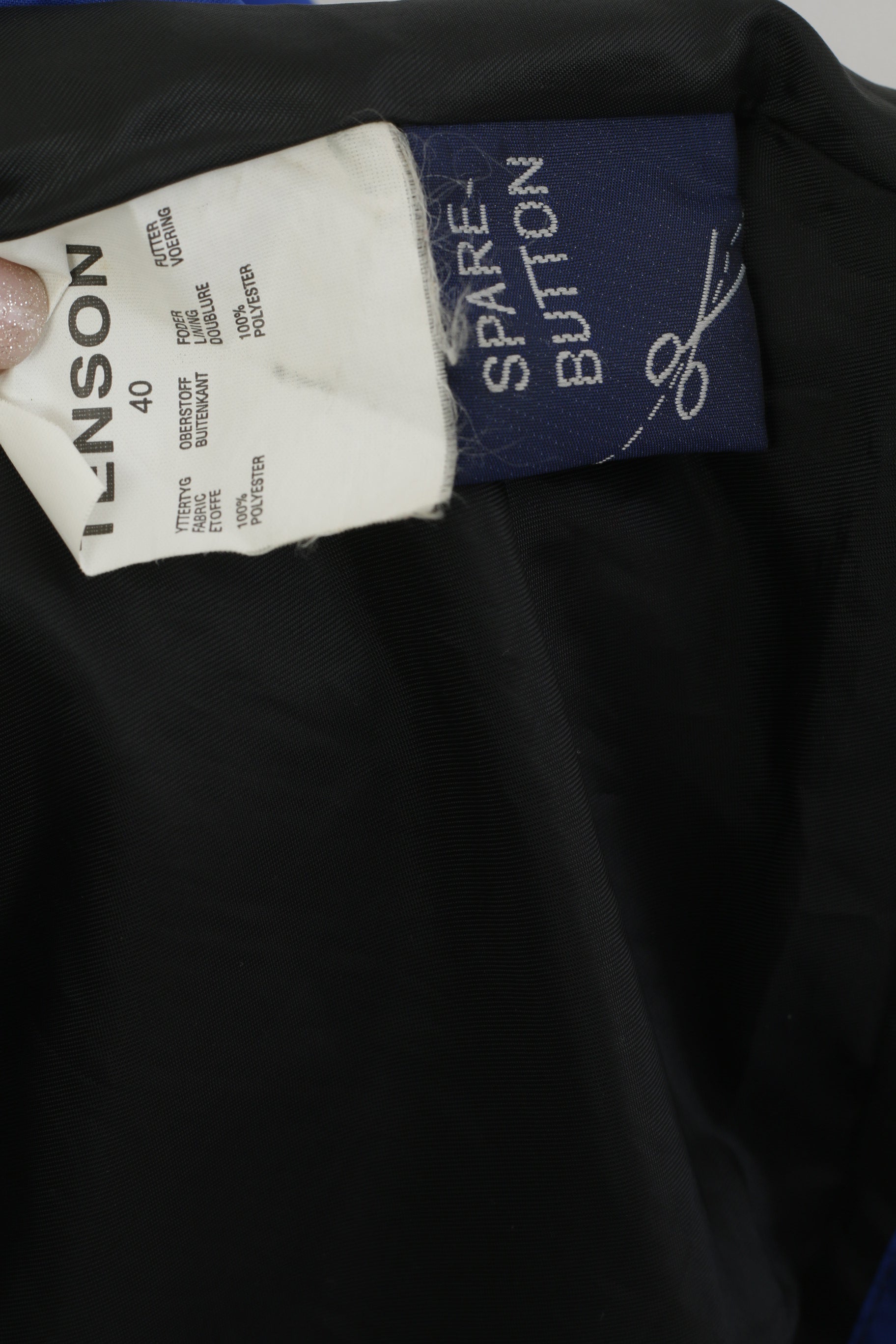 Tenson MPC Women 40 L Jacket Blue Lightweight Breathable Outdoor Hood Top