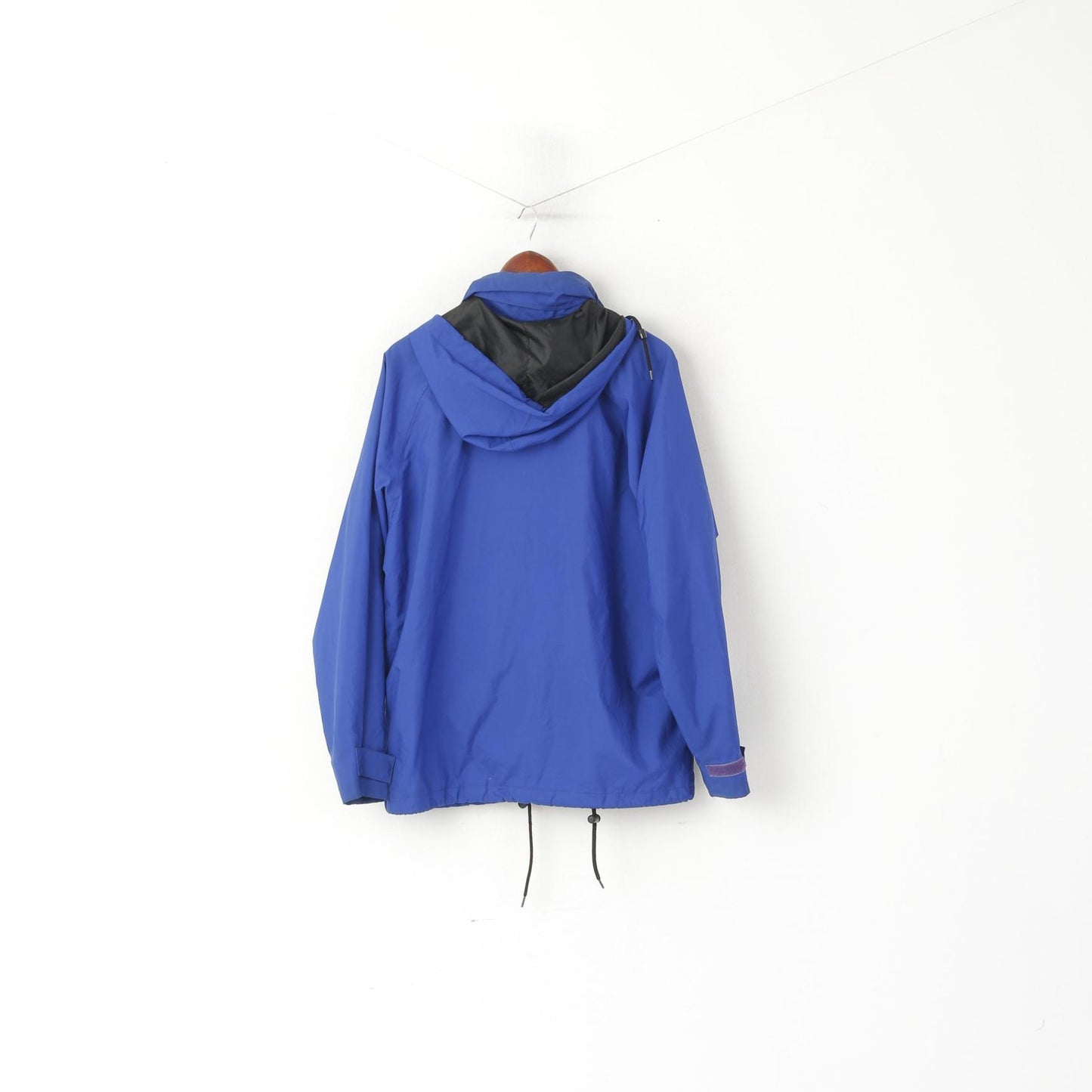 Tenson MPC Women 40 L Jacket Blue Lightweight Breathable Outdoor Hood Top