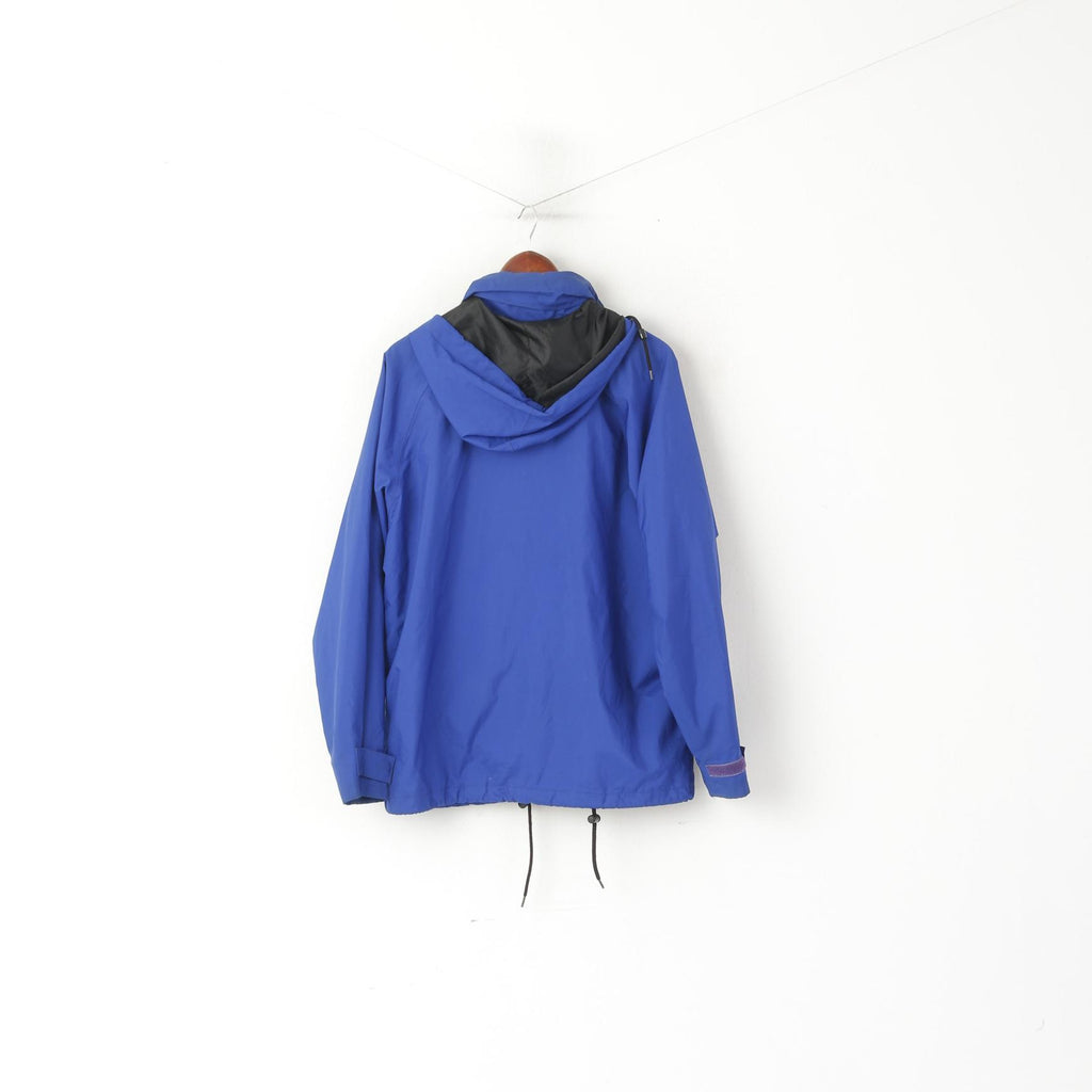 Tenson MPC Women 40 L Jacket Blue Lightweight Breathable Outdoor Hood Top