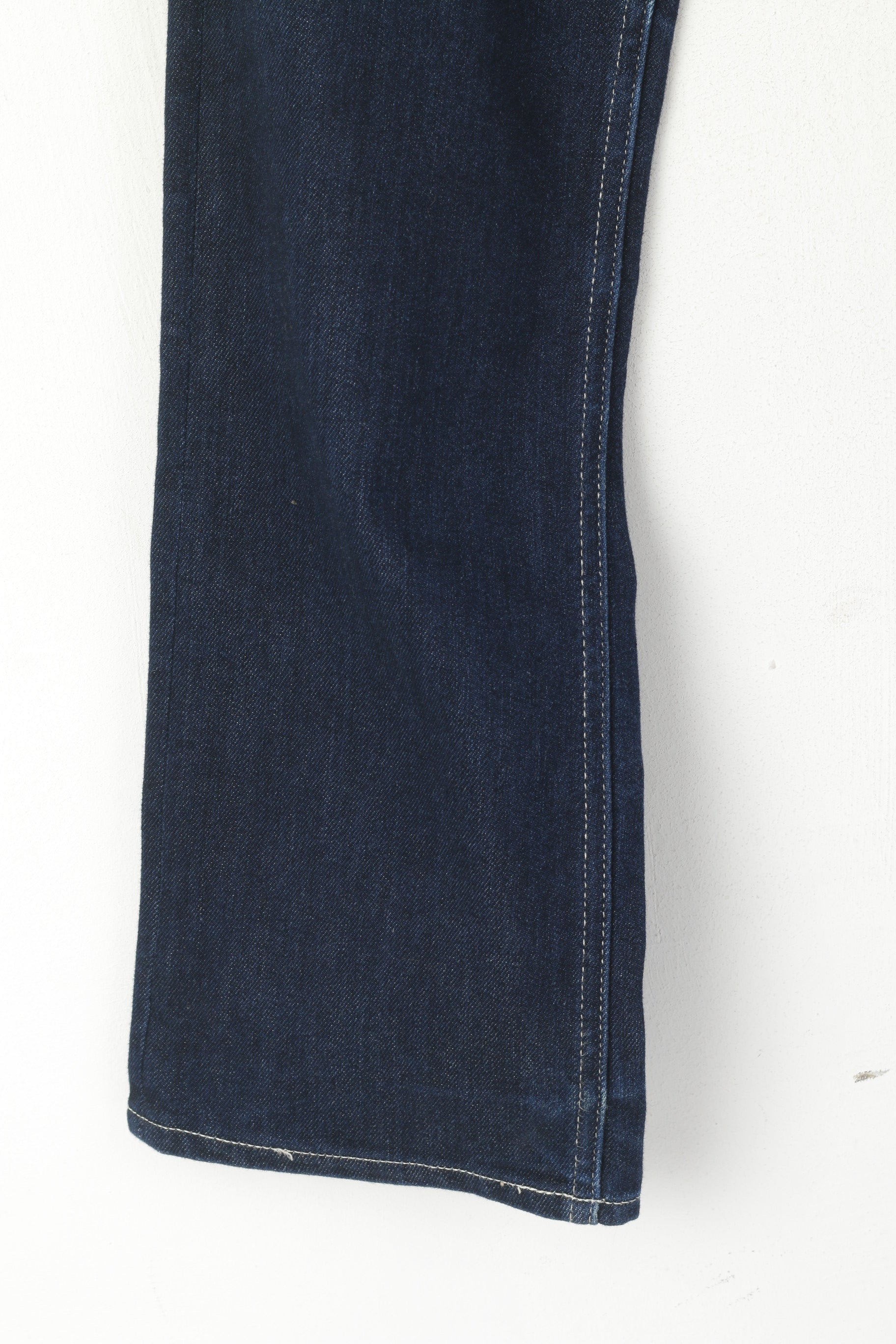 Pantaloni jeans G-Star Raw da donna 30 Pantaloni dritti a vita bassa in cotone denim blu scuro