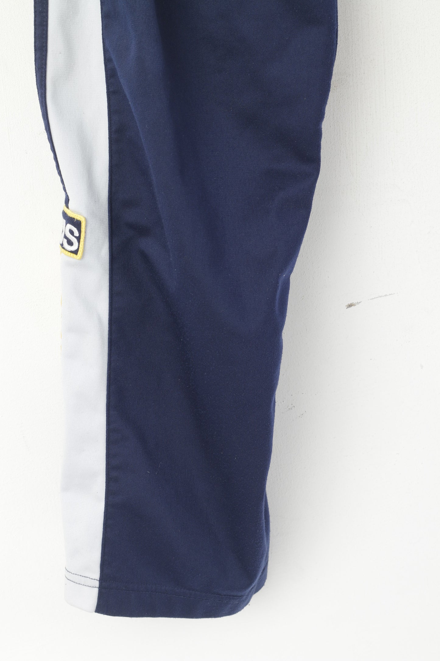 Adidas Men D10 F204 XXL Sweatpants Navy Vintage Snap Side Track Trousers