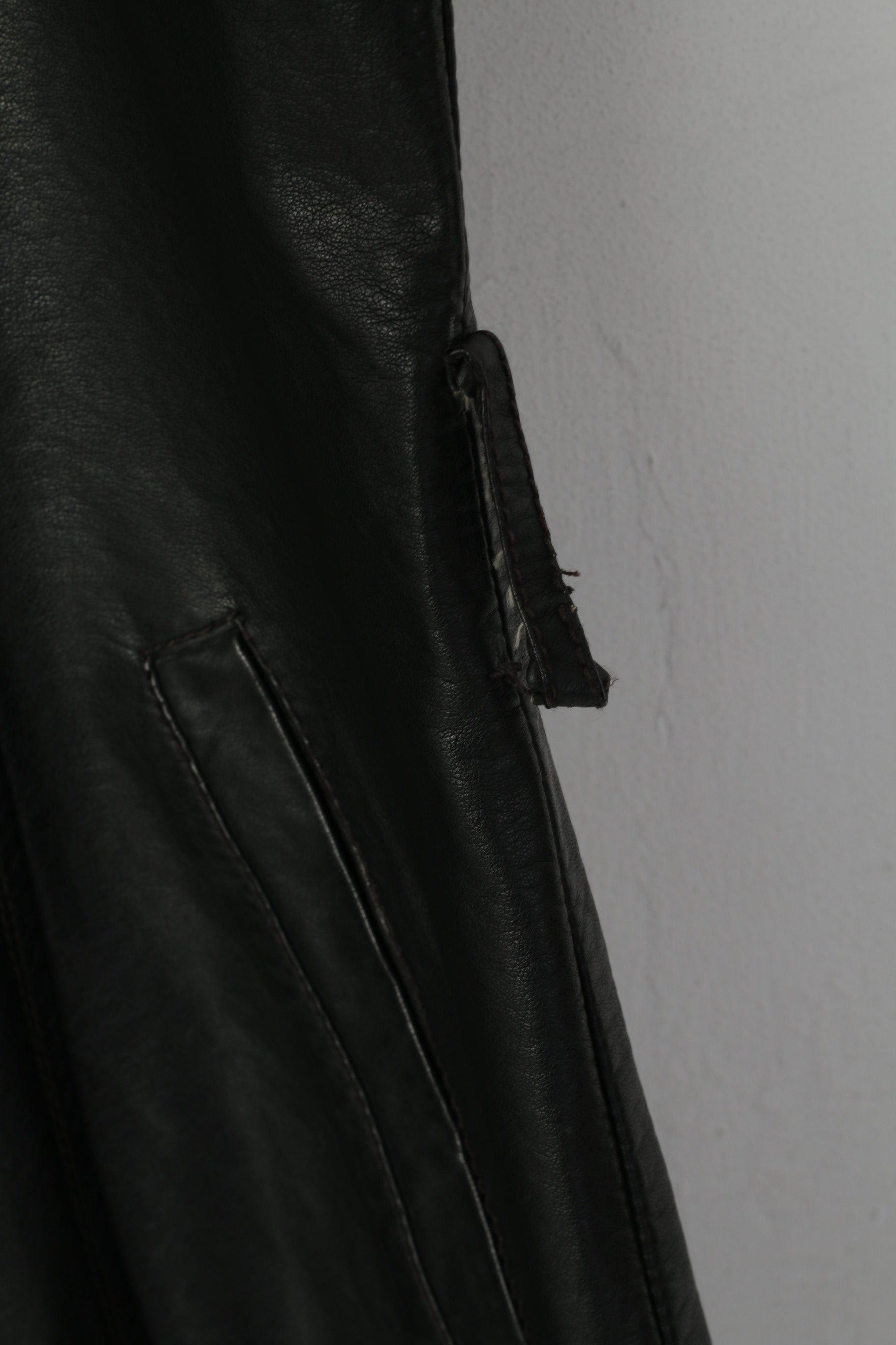 Dunnes Stores Giacca da donna 14 42 Top classico monopetto nero lucido