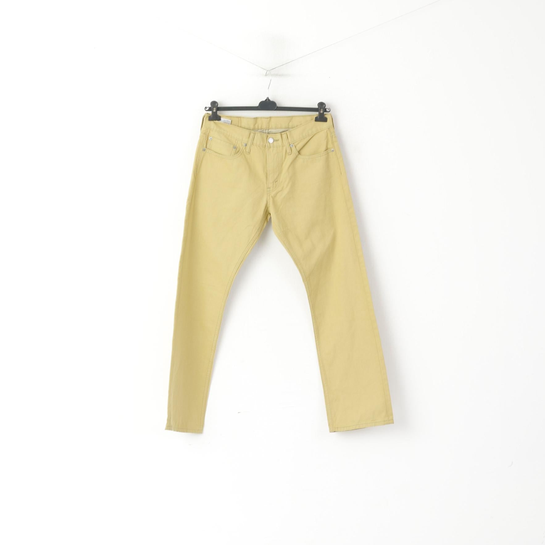 Levi's Men 32 Pantalon Camel Coton Classique 514 Pantalon Western Droit