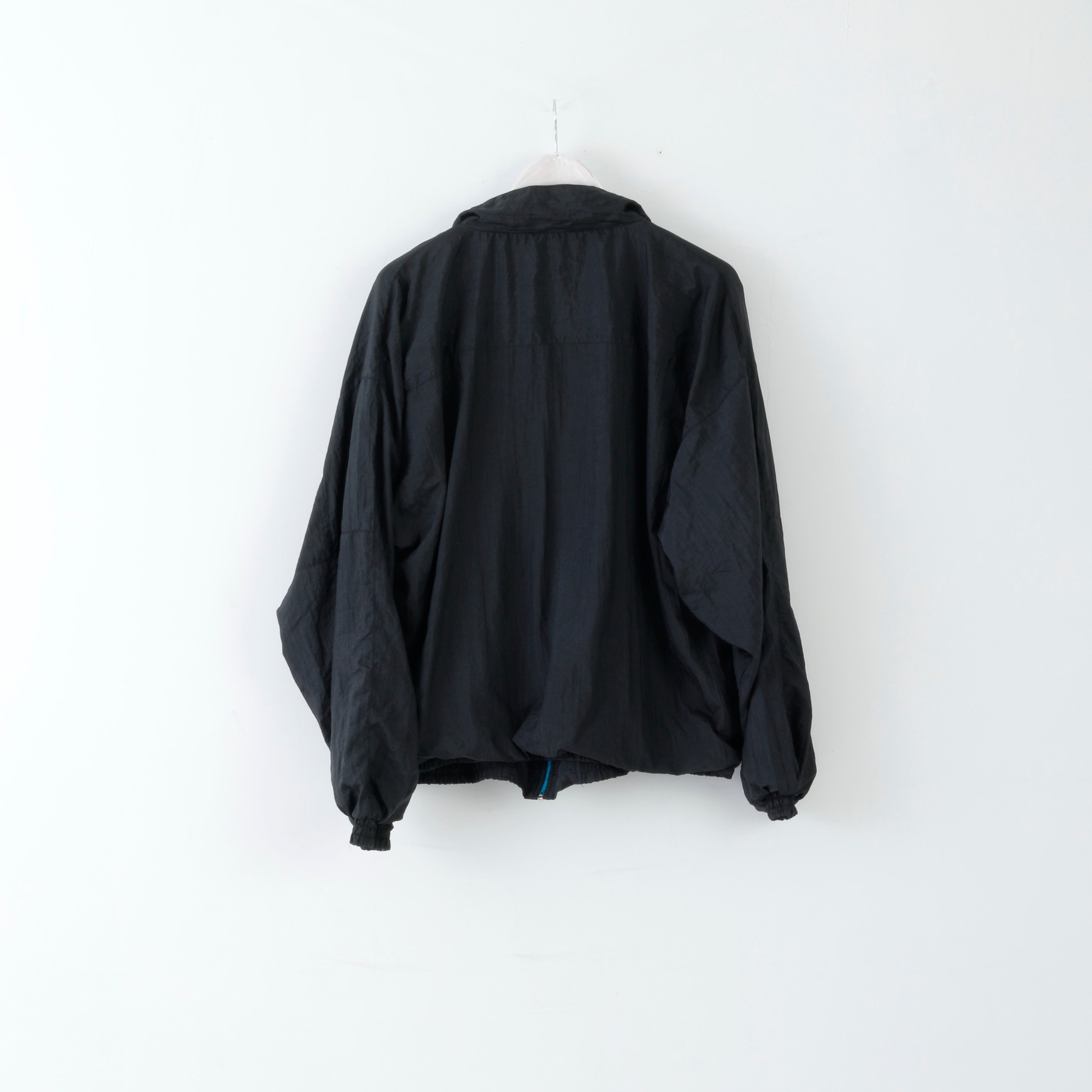 Super Champ Mens XL Vintage Jacket Full Zipper Sport Black Going Fast