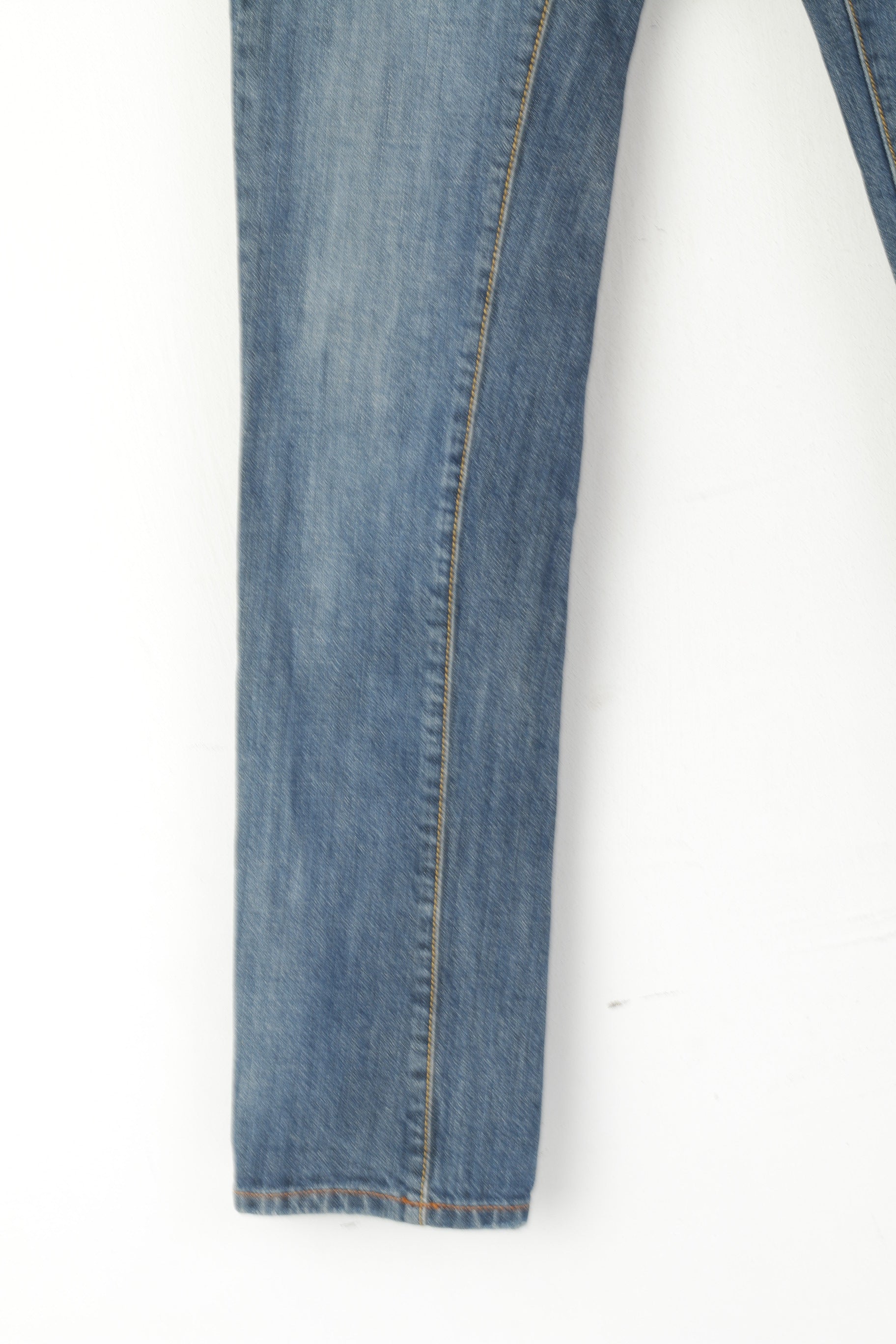 Ed Hardy by Christian Audigier Pantalon en jean 27 pour femme Pantalon skinny en coton bleu