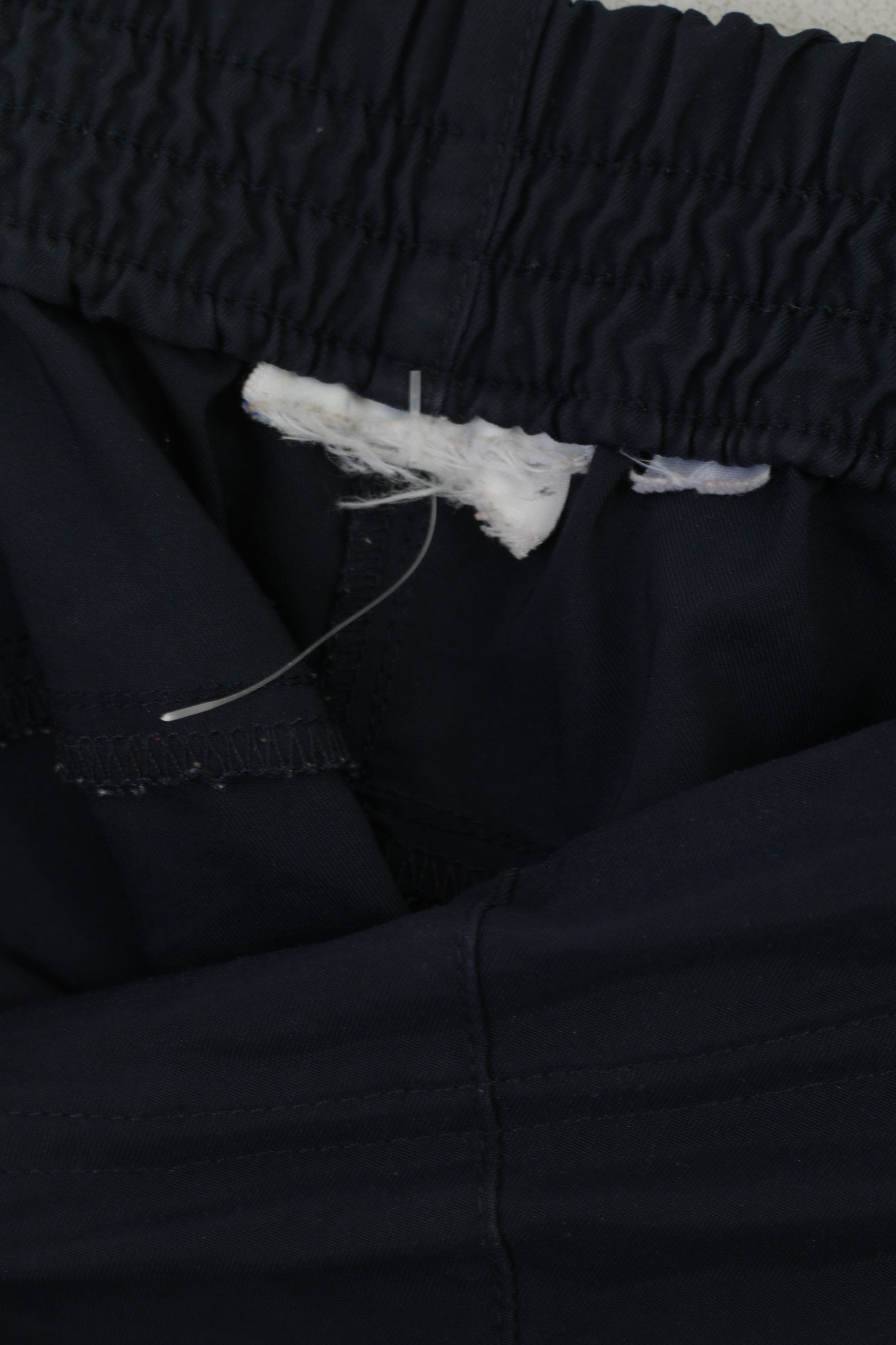 Adidas Femmes S Capri Pantalon Marine Vintage Nylon Sportswear Fitness Pantalon