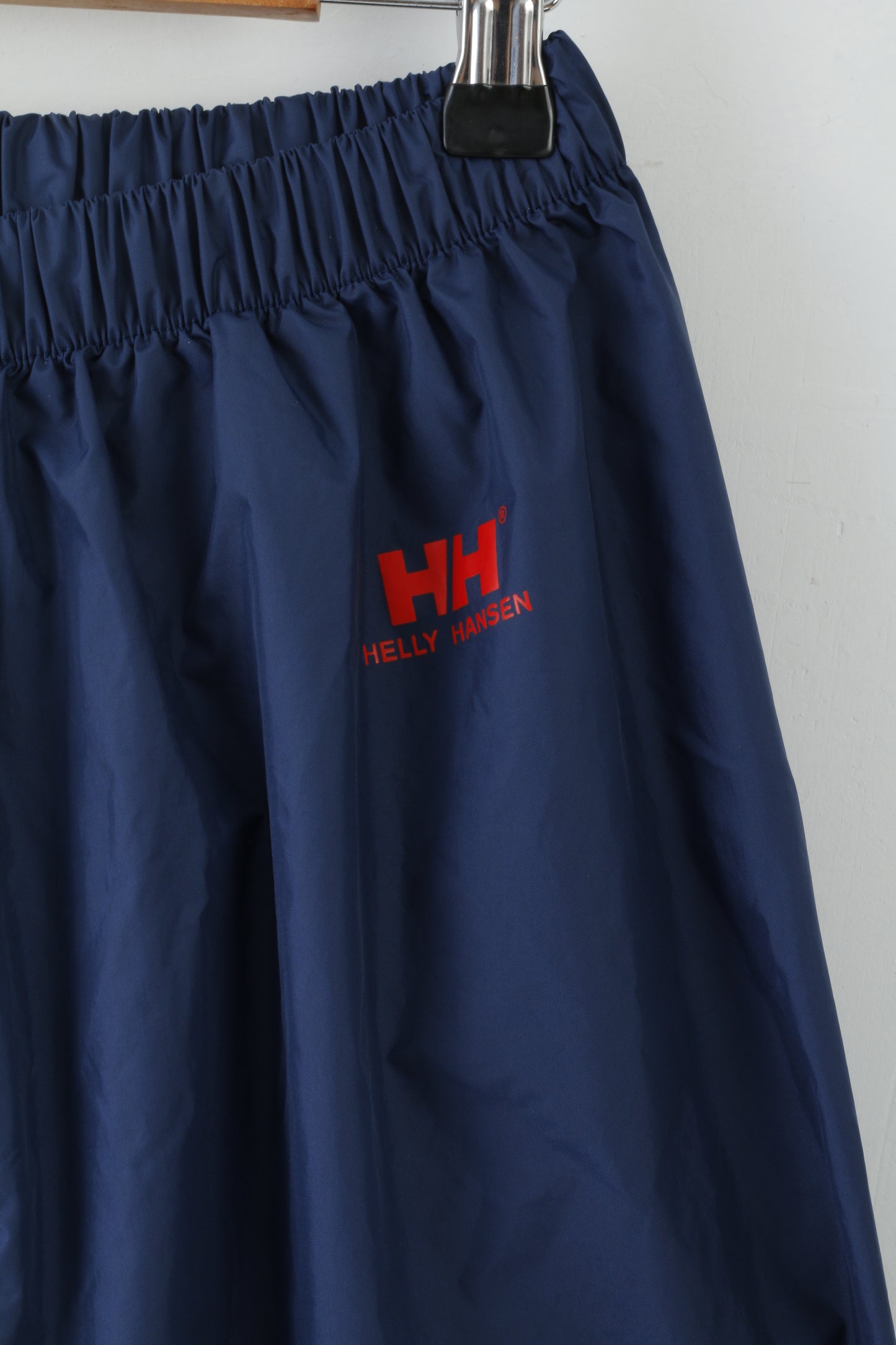 Helly Hansen Men 50 M Trousers Navy Nylon Waterproof Performance Exercise
