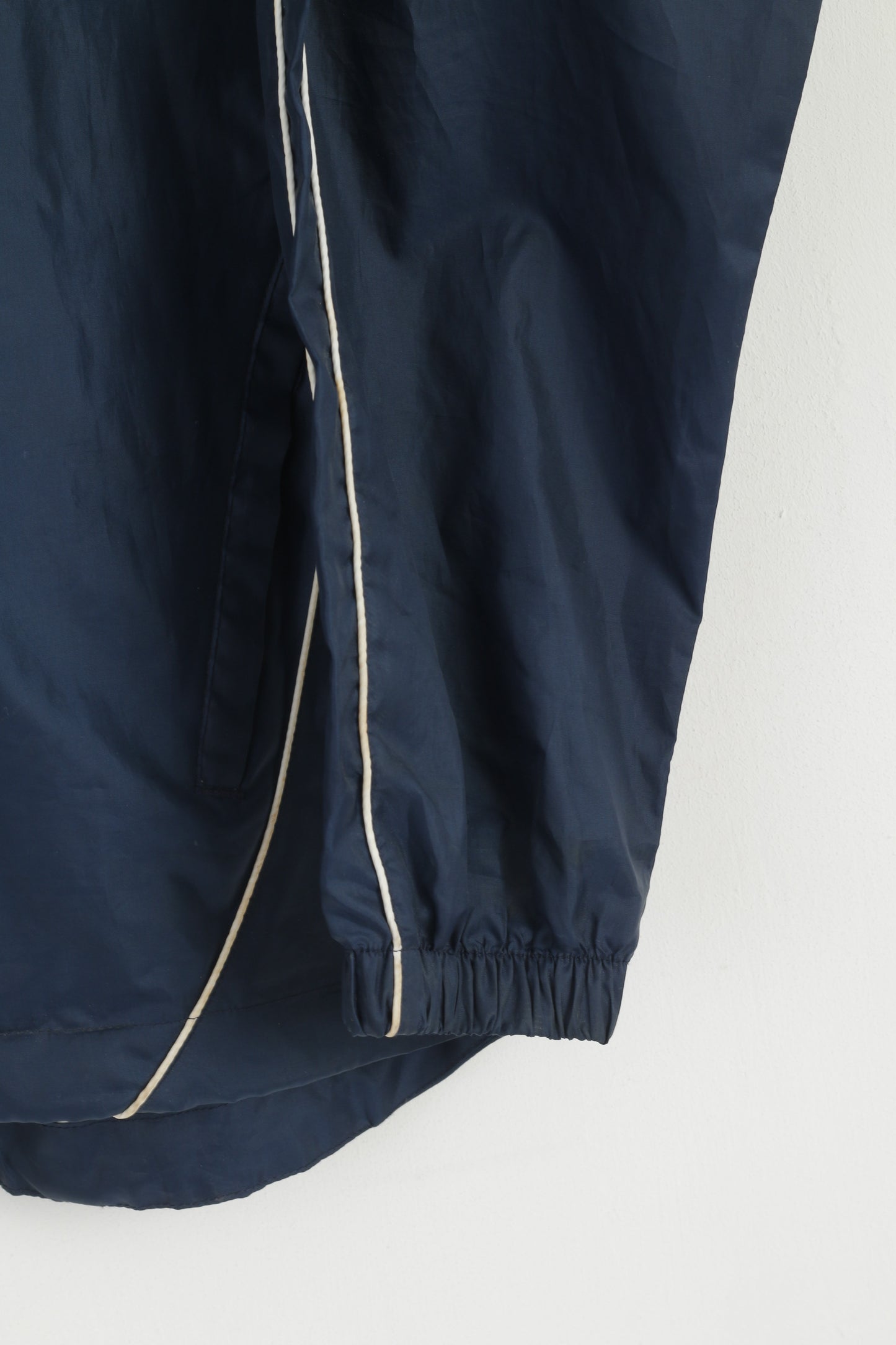 Umbro Men S Jacket Navy Lightweight Hooded Full Zipper Activewear Top