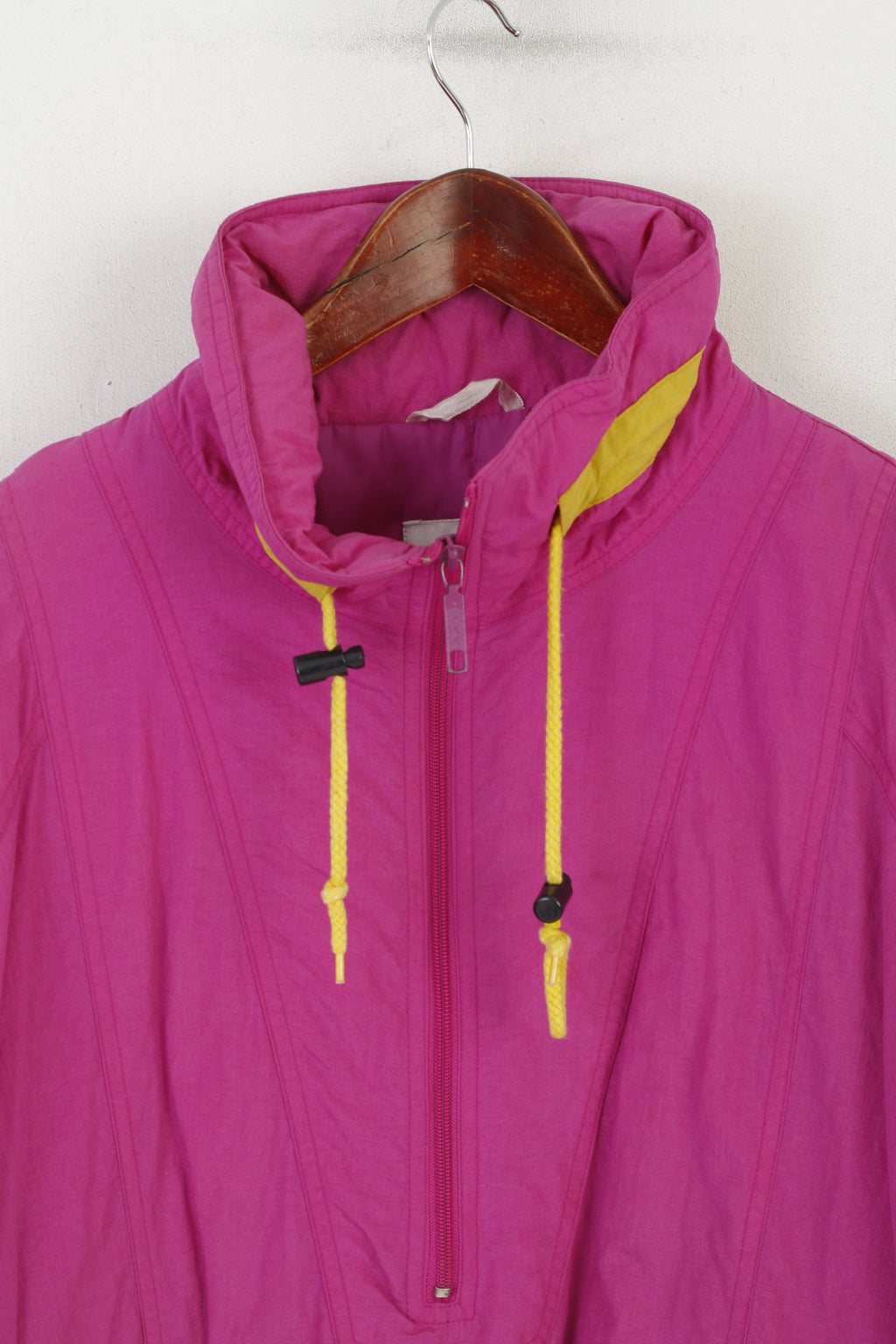 Etirel Le Style Women XL Bomber Jacket Purple Vintage Outdoor Nylon Waterproof Top