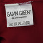 Galvin Green Men L Polo Shirt Maroon Cotton Golf Sport Snaps Short Sleeve Top