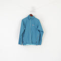 Berghaus Veste Femme 16 L Turquoise Double Face Extérieure Fermeture Éclair Complète
