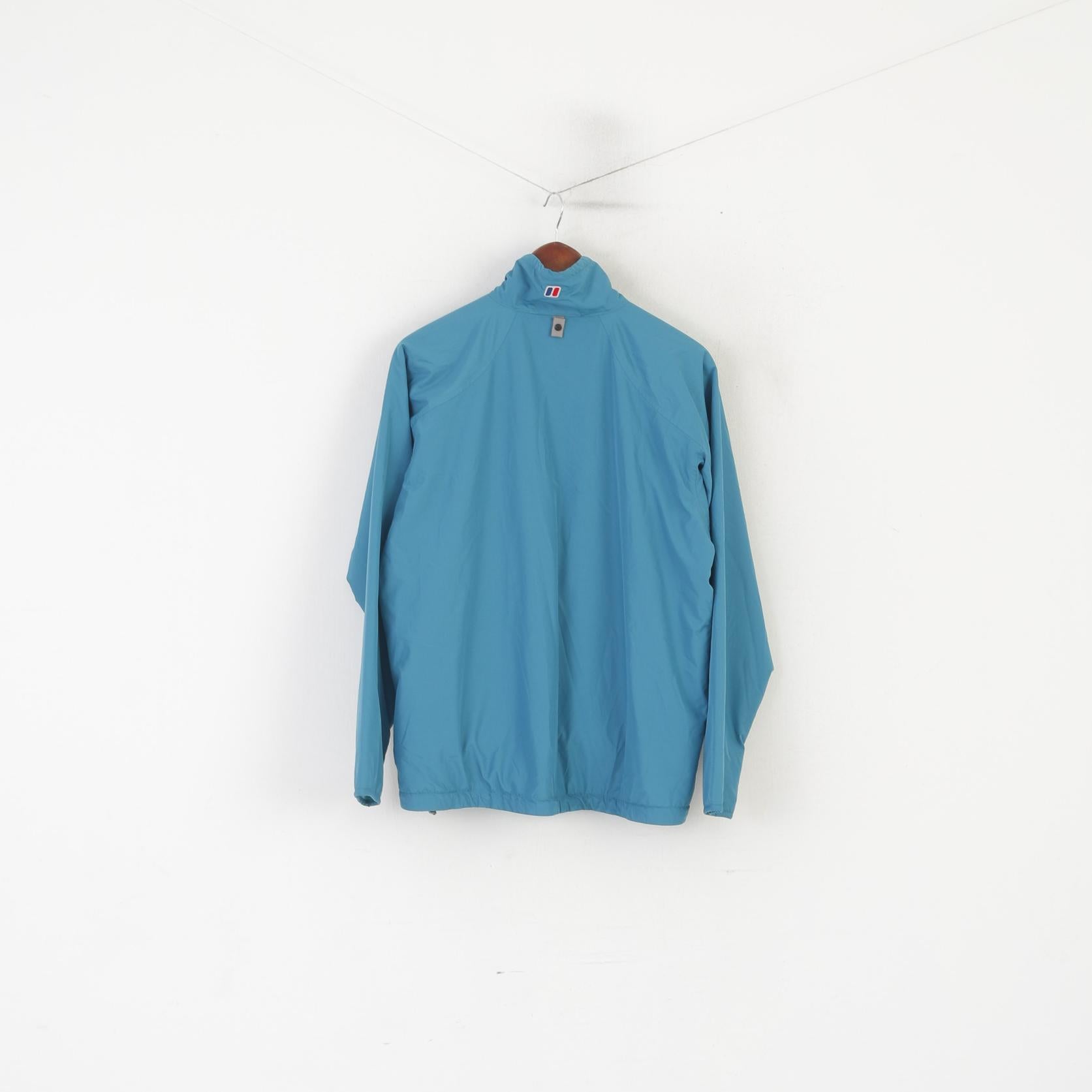 Berghaus Women 16 L Jacket Turquoise Double Sided Outdoor Full Zipper Top