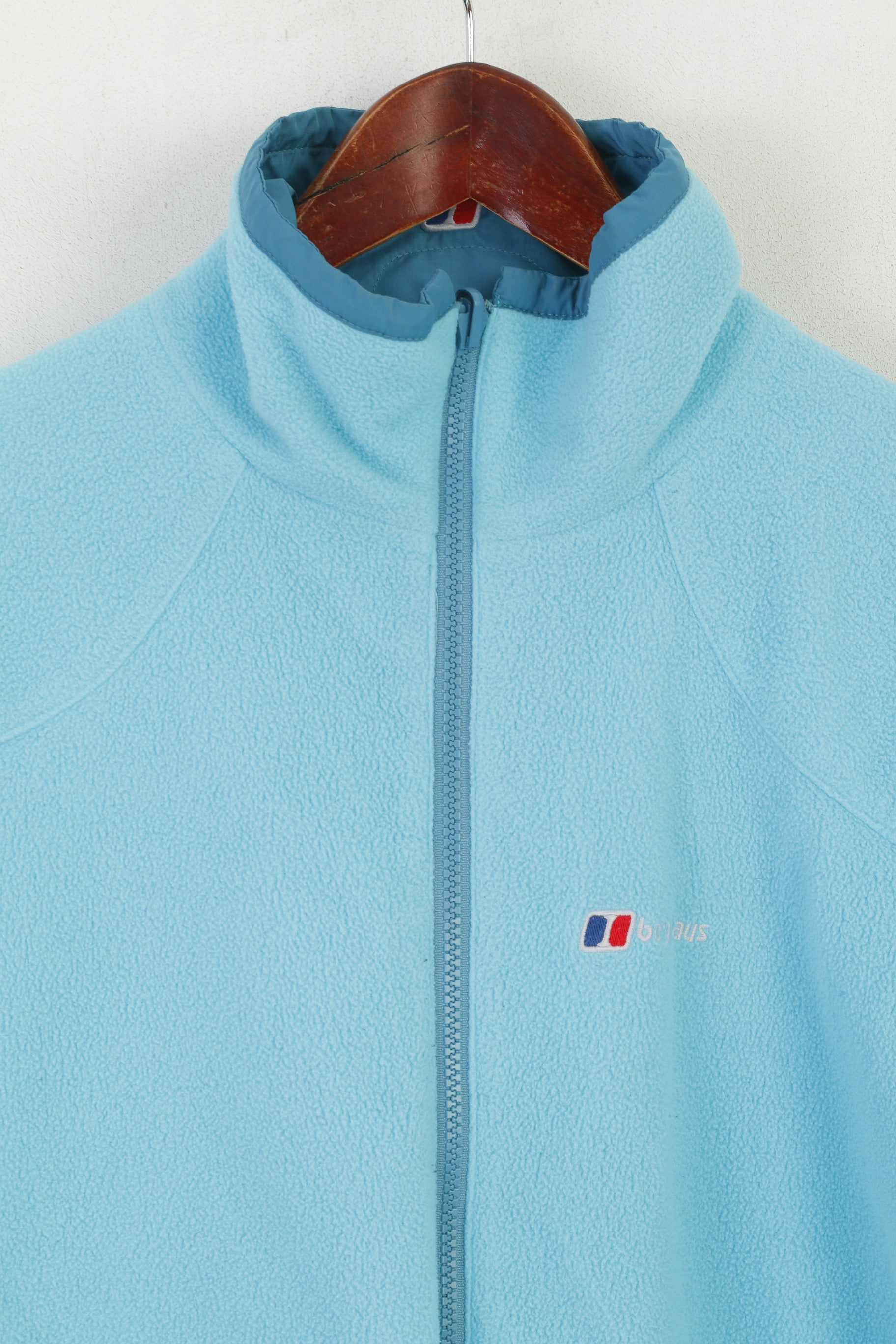 Berghaus Women 16 L Jacket Turquoise Double Sided Outdoor Full Zipper Top