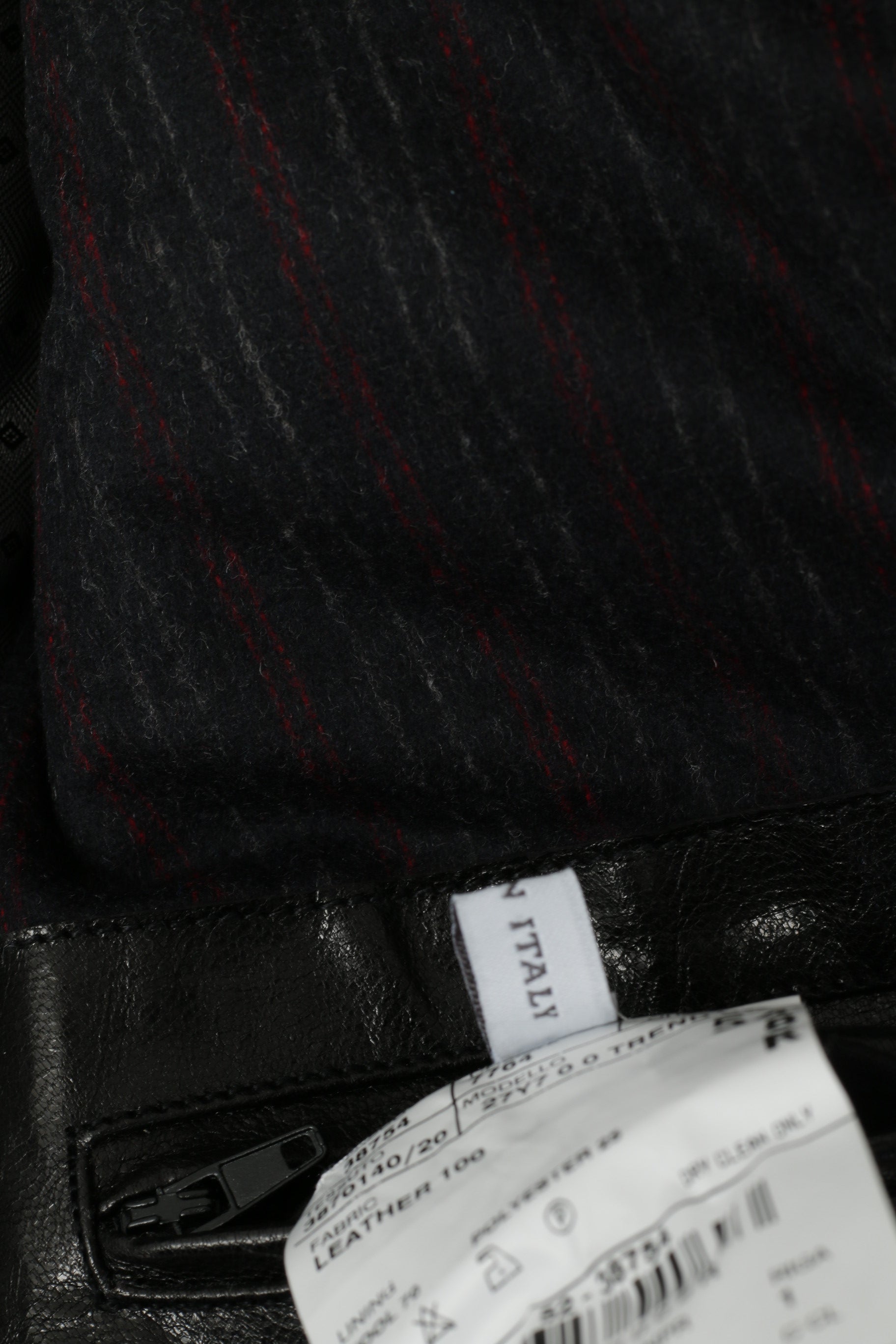 Manteau croisé en cuir pour homme Corneliani - Taille 54 XL, fabriqué en Italie