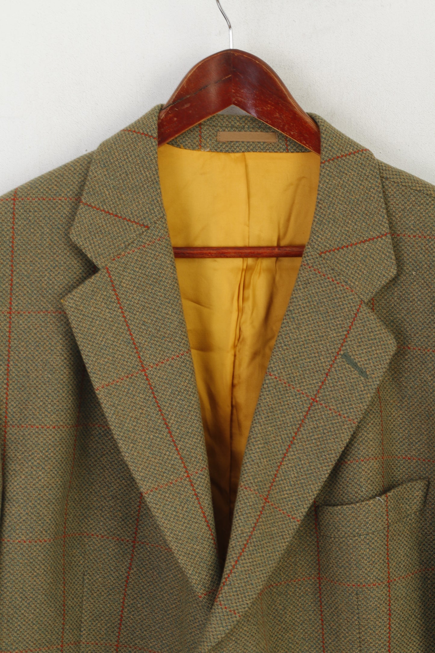 Supasax Buckingham Men 48 Blazer Green Bladen Wool Castle Douglas Vintage Jacket