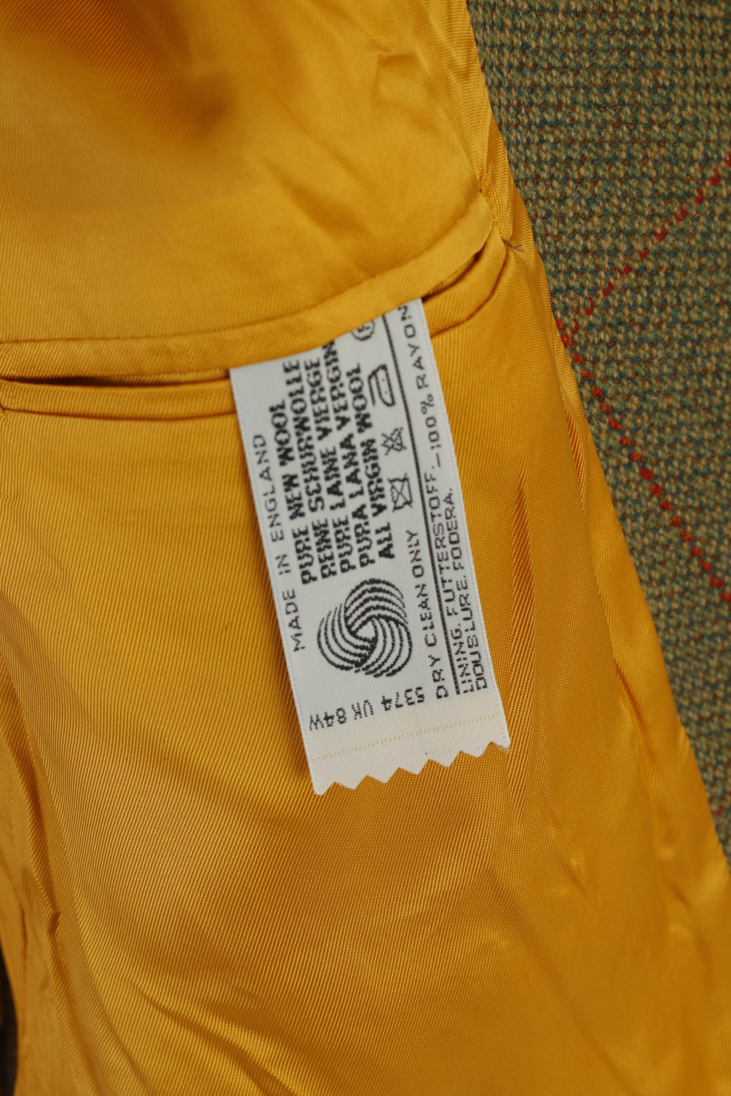 Supasax Buckingham Men 48 Blazer Green Bladen Wool Castle Douglas Vintage Jacket