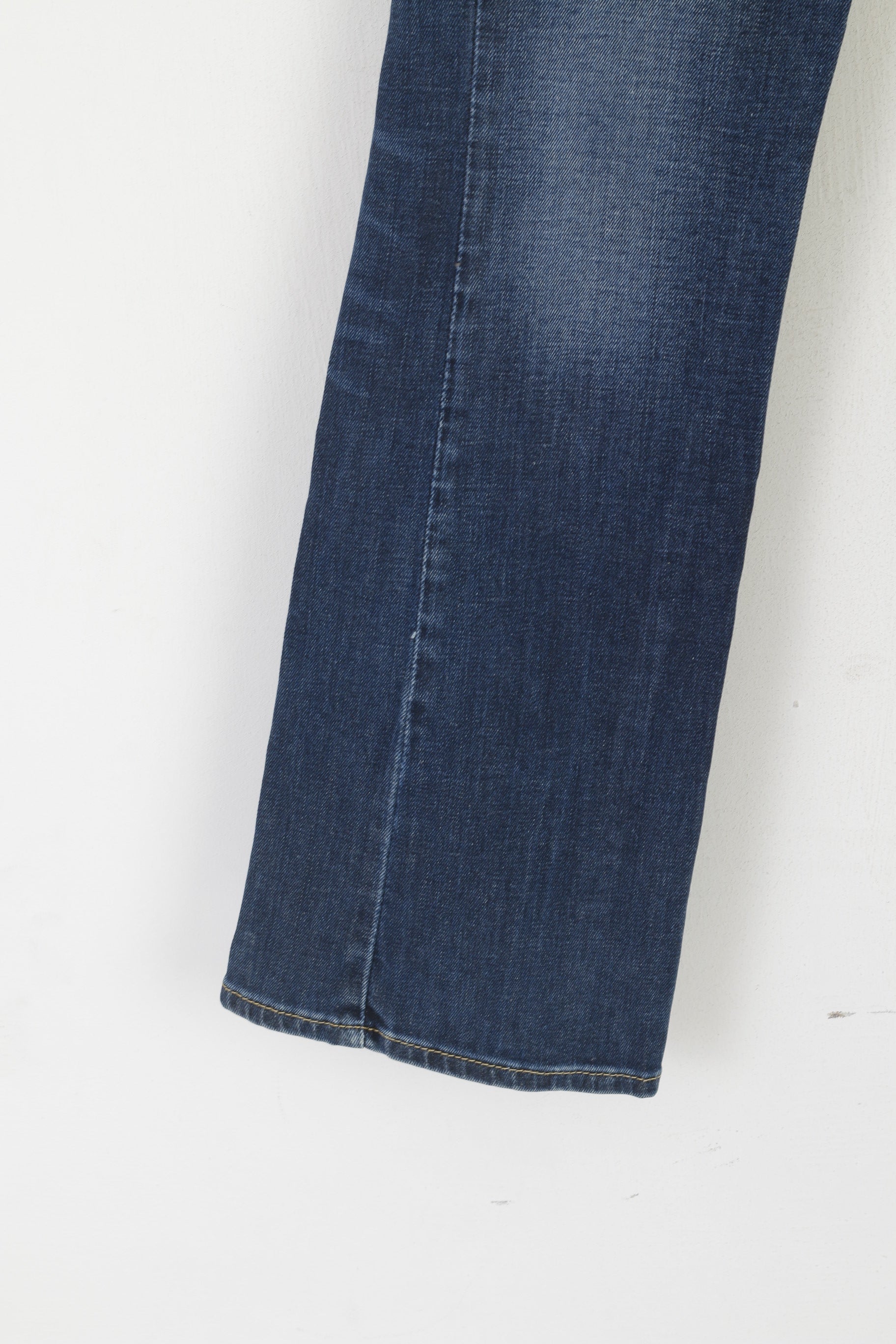 Levi's Femme 26 Pantalon Marine Demi Curve Skinny Boot Coton Pantalon Vintage