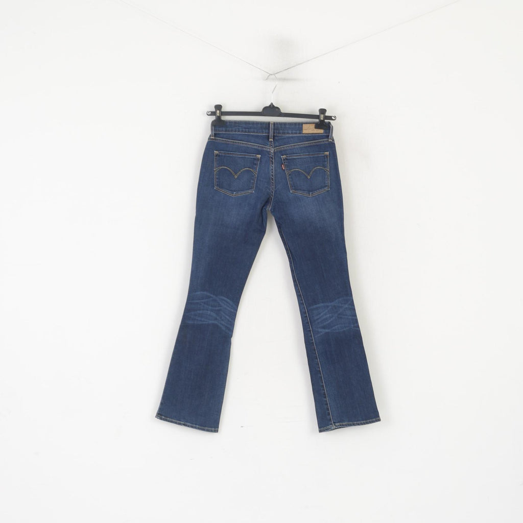 Levi's Femme 26 Pantalon Marine Demi Curve Skinny Boot Coton Pantalon Vintage
