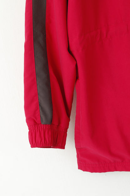 Reebok Femmes 16 XL Veste Raspberry Activewear Haut de survêtement de sport à capuche zippé