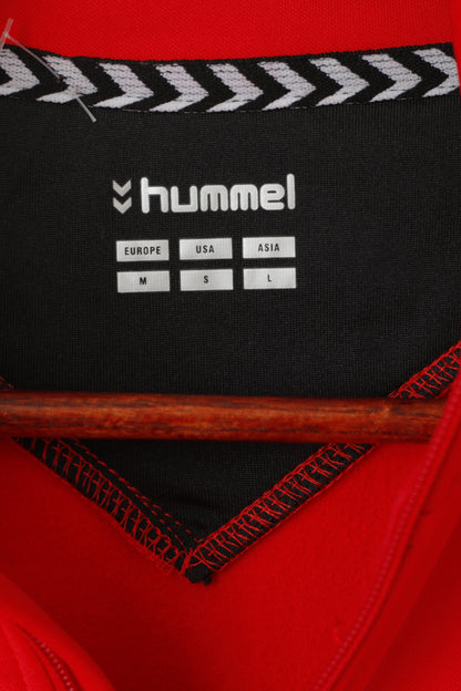 Hummel Men M Long Sleeved Shirt Red Handball SV Magstadt Activewear Sport Top