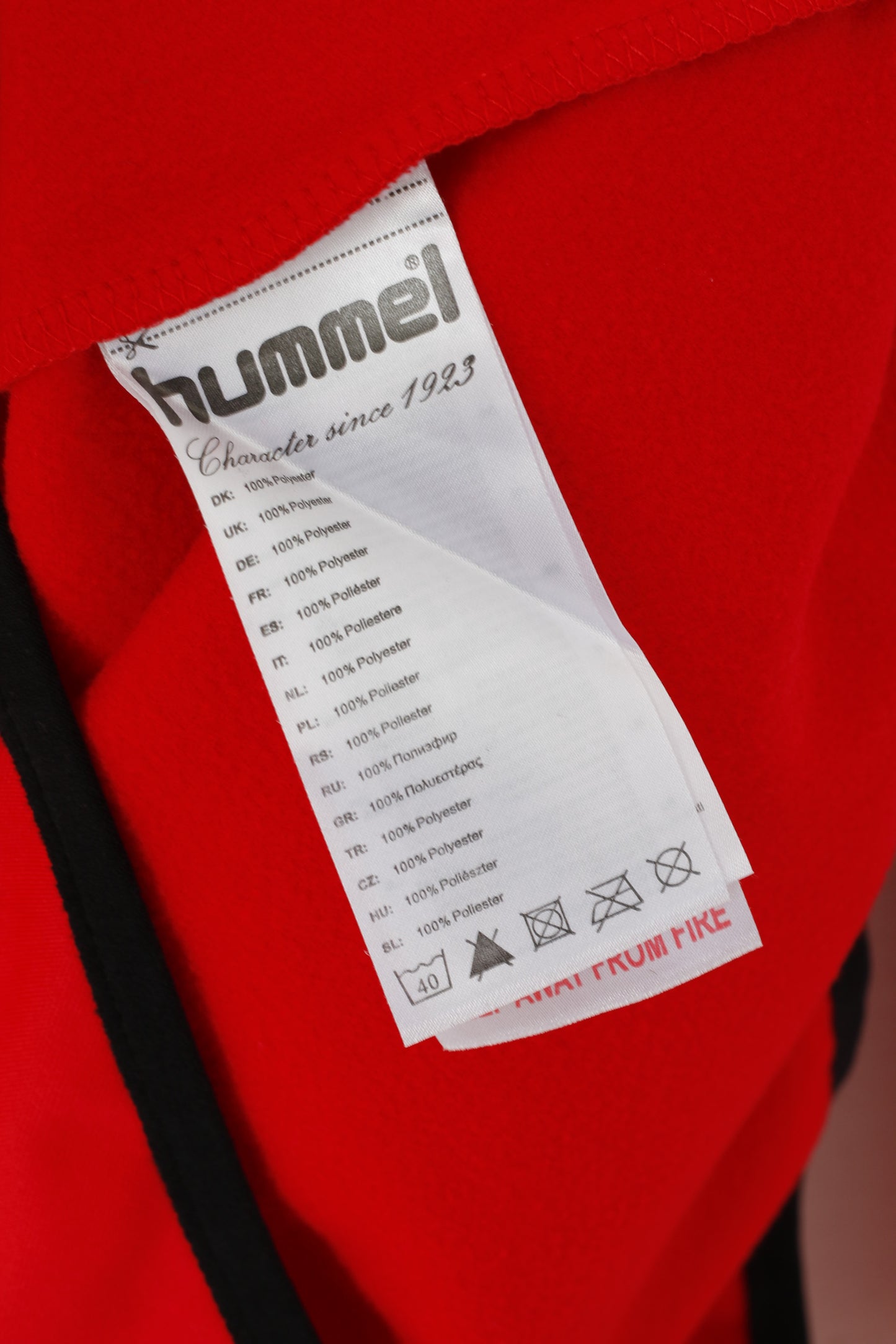 Hummel Men M Long Sleeved Shirt Red Handball SV Magstadt Activewear Sport Top