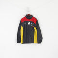 Nuova giacca Pro Touch da uomo M nera Jugend Trainiert Fur Olympia Zip Up Top