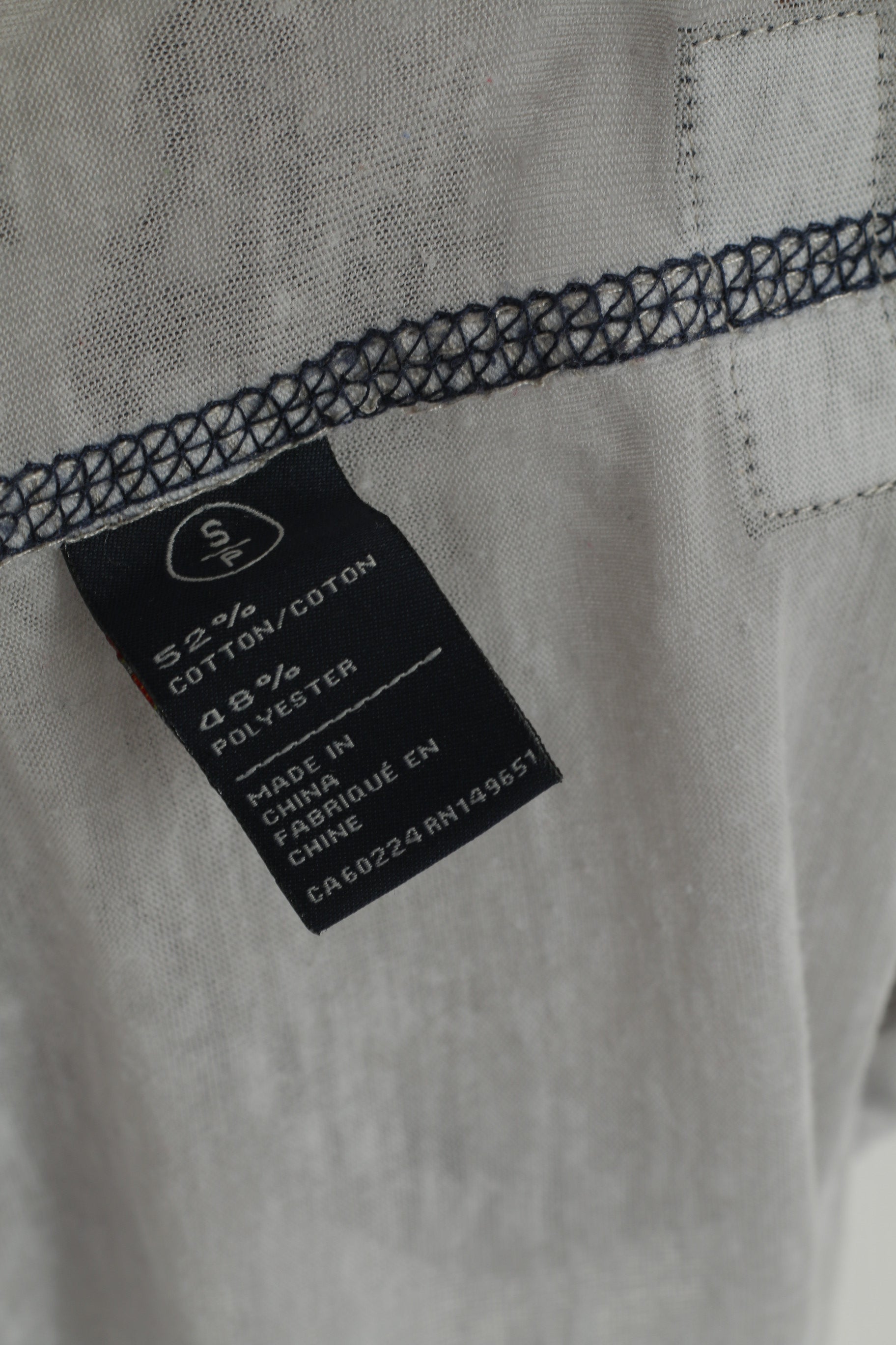 Buffalo David Bitton hommes chemise gris coton Stretch col en V mince matière ajustement haut