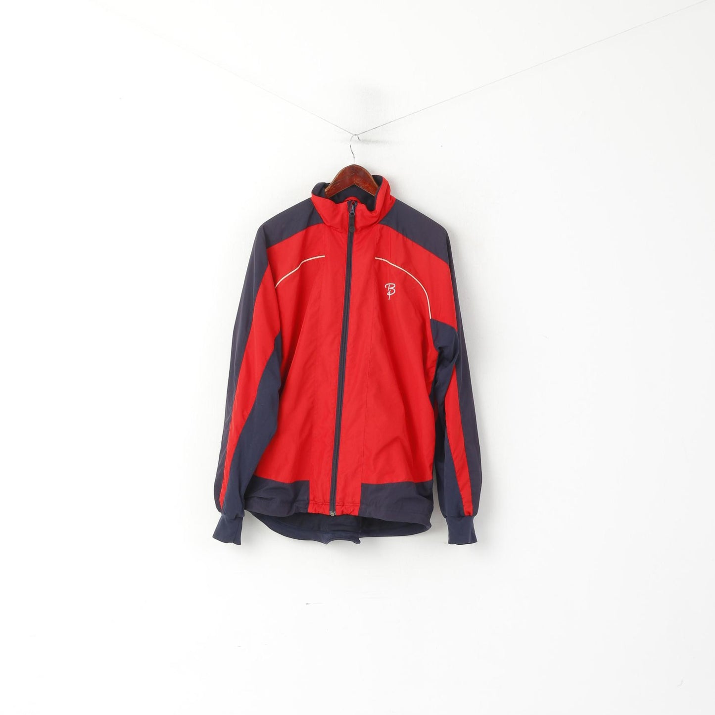 Odlo Bjorn Daehlie Men XL Jacket Red Activewear Full Zip Technical Wear Sport Top