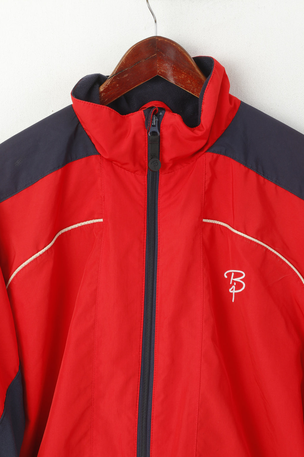 Odlo Bjorn Daehlie Men XL Jacket Red Activewear Full Zip Technical Wear Sport Top