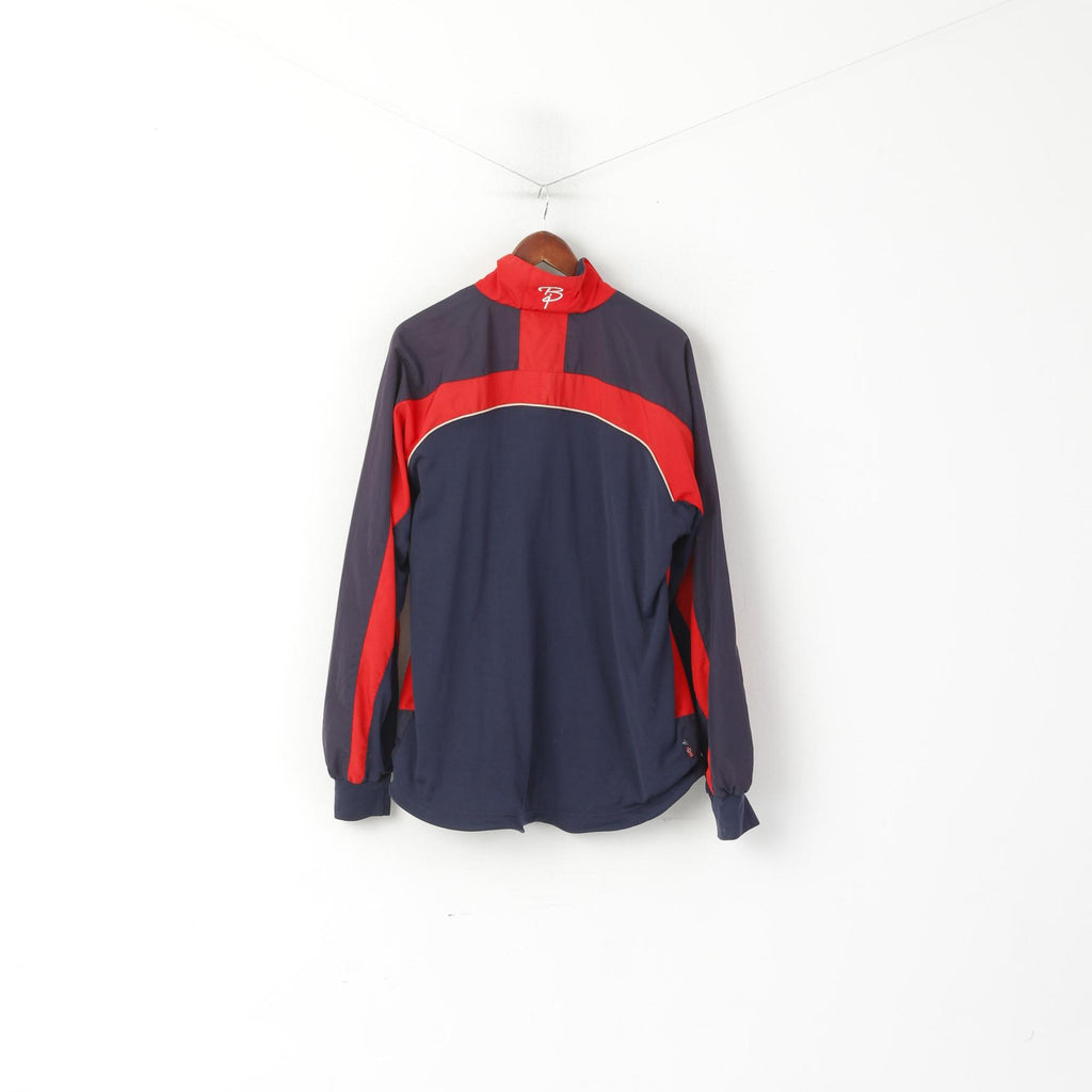 Odlo Bjorn Daehlie Men XL Jacket Red Activewear Full Zip Technical Wear Sport Top