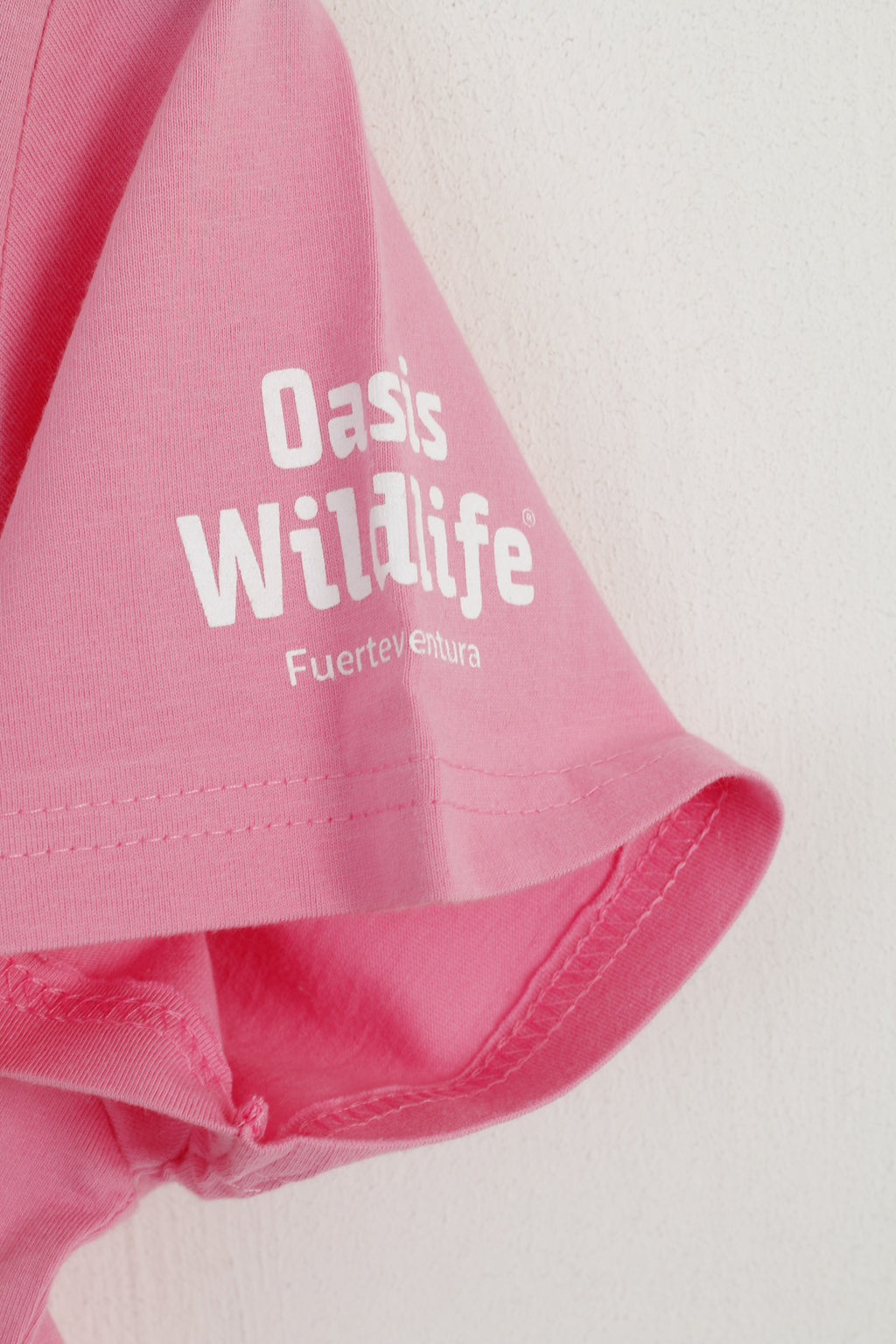 Ralf Nature Women XL Shirt Pink Cotton Parrot Oasis Wildlife Short Sleeve Top