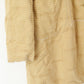 Vintage Women XL Coat Beige Boho Faux Fut Lined Single Breasted Casual Top