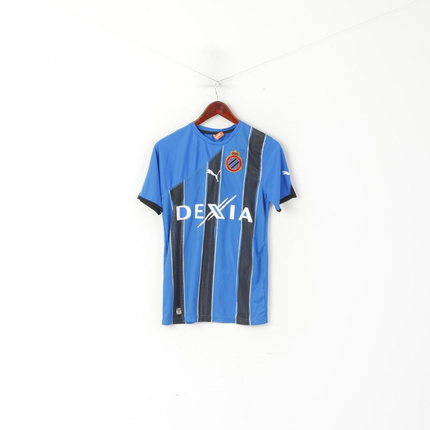 Puma Men S Shirt Blue Club Brugge KV Football Sportswear Jersey Top