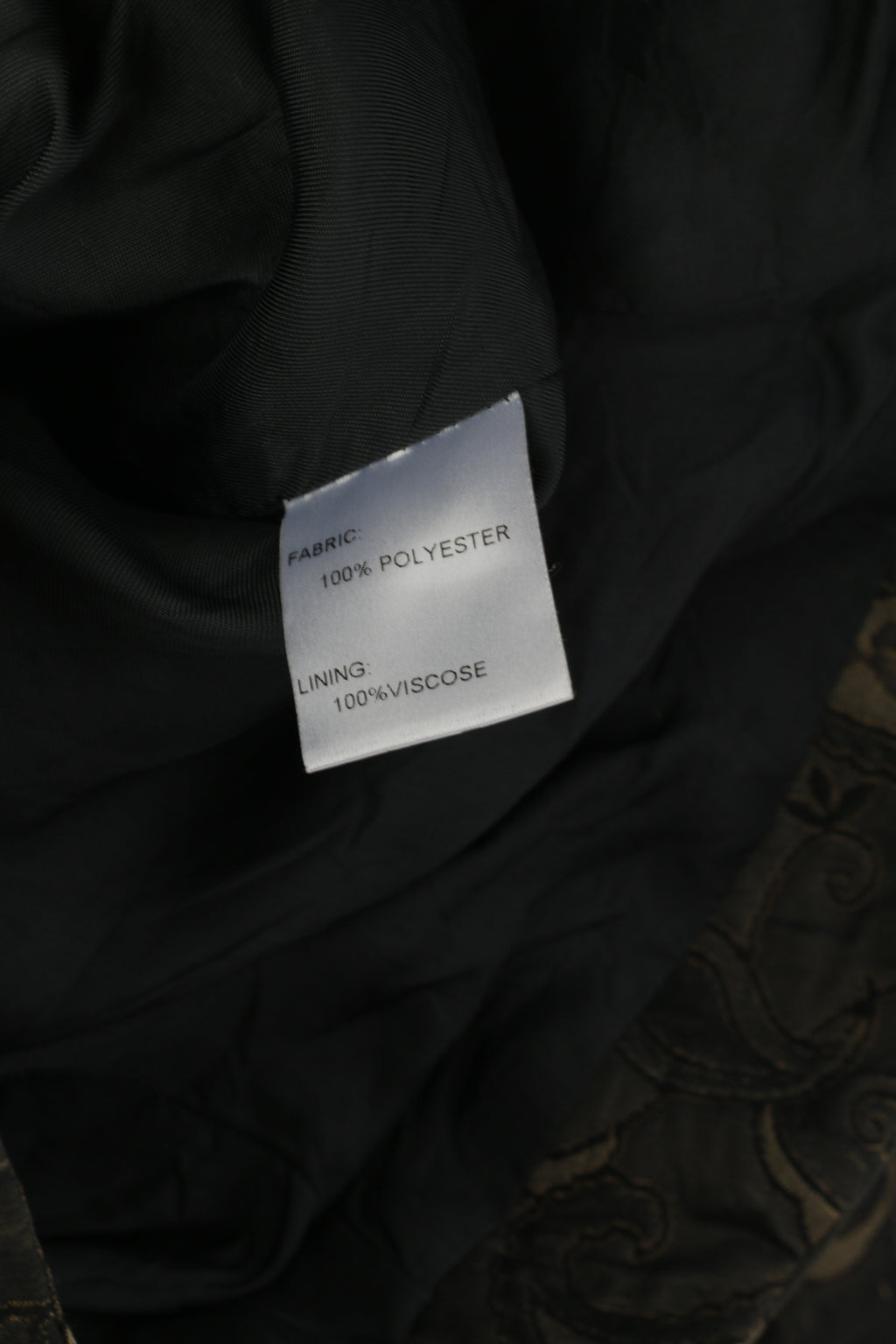 Erny Van Reijmersdal Femmes 40 S Veste Vert Brillant Floral Deux Fermeture Éclair Haut Court