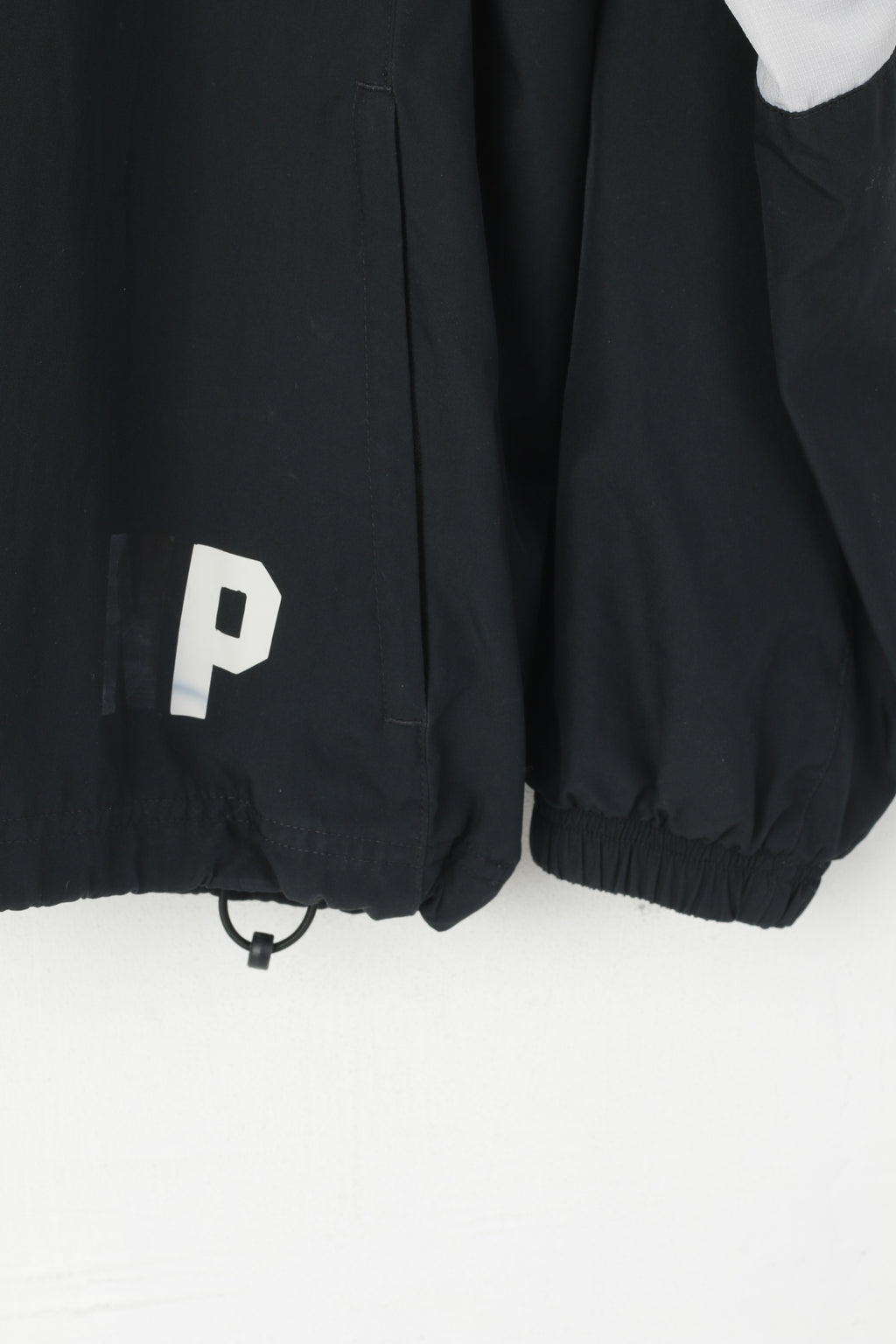 Giacca Warrior Uomo XL Nera Randers Football Club Danimarca Top con cappuccio nascosto