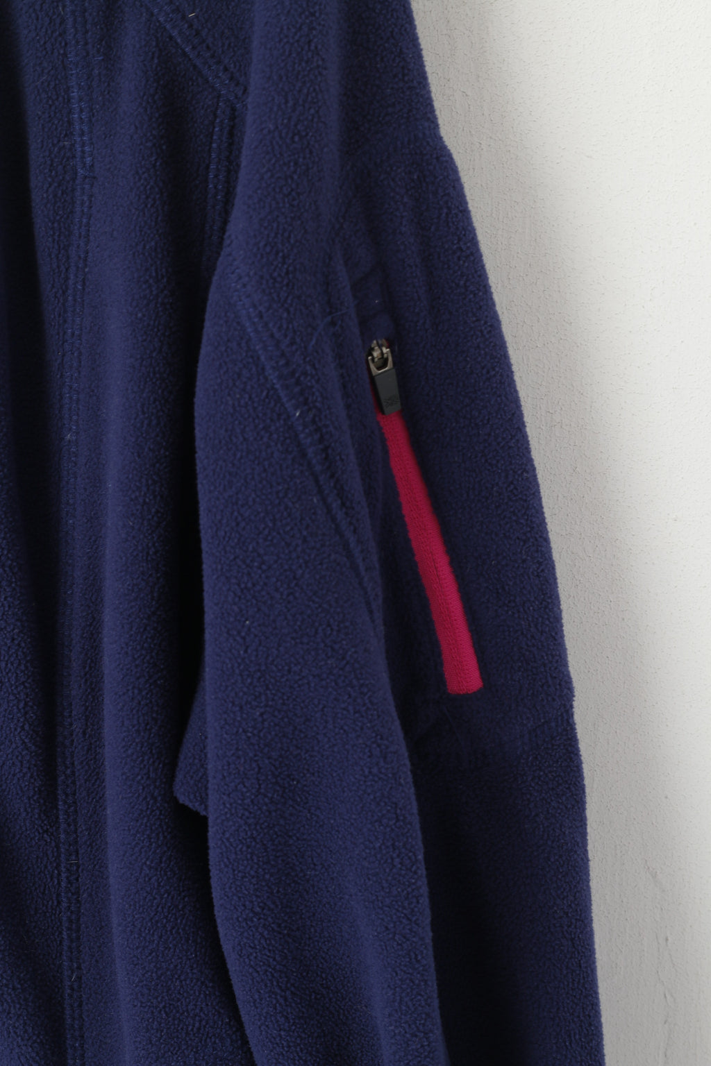 Karrimor Women 16 XL Fleece Top Navy Zip Neck Sportswear Mountain Sweatshirt Top