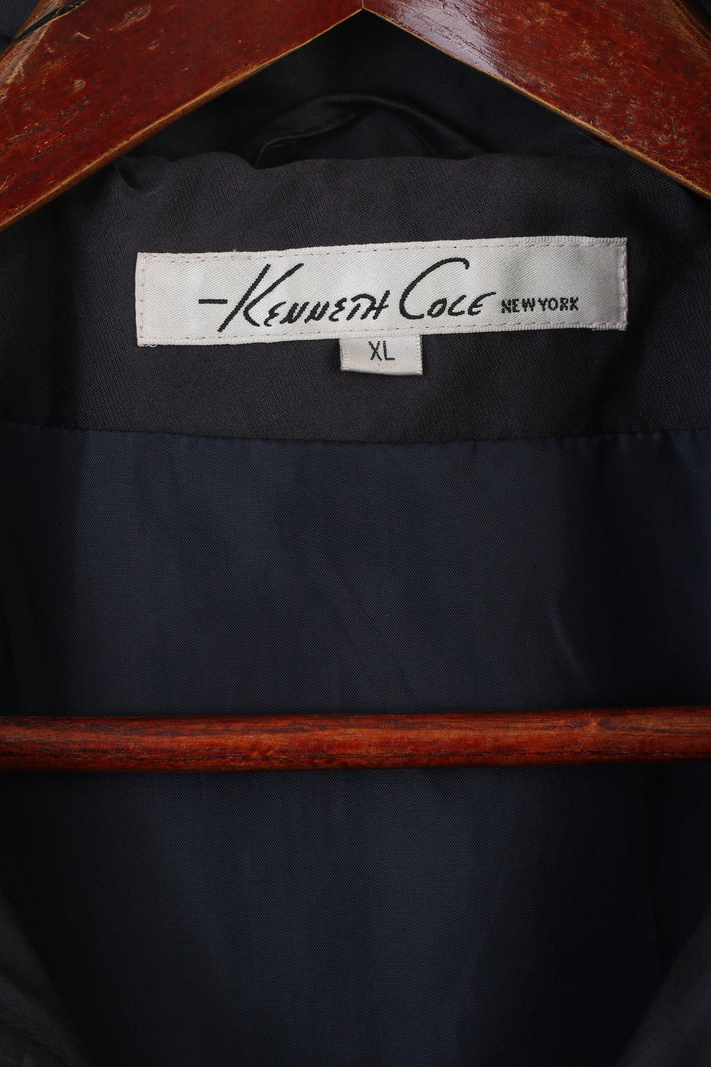 Kenneth Cole Manteau XL pour femme en coton brillant avec fermeture éclair complète et haut léger décontracté