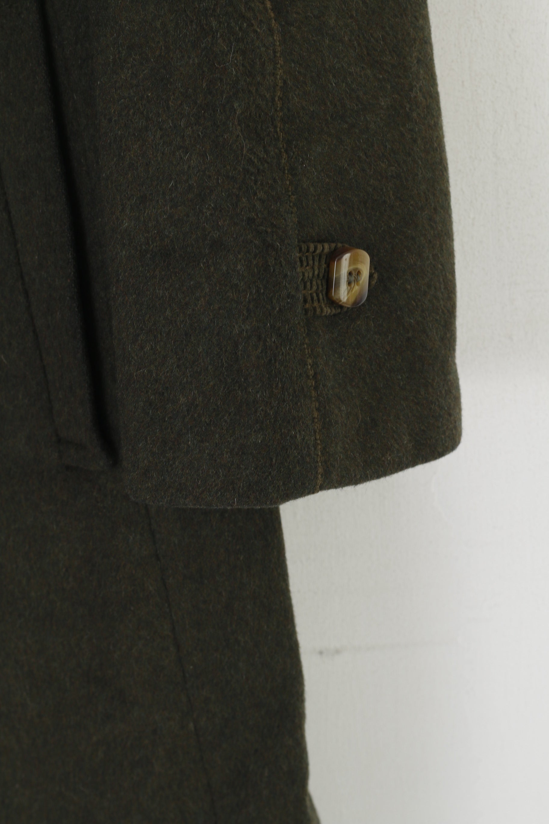 M. Hopfgartner Women 48 L Coat Green Wool Vintage Karnten Austria Tyrol Top