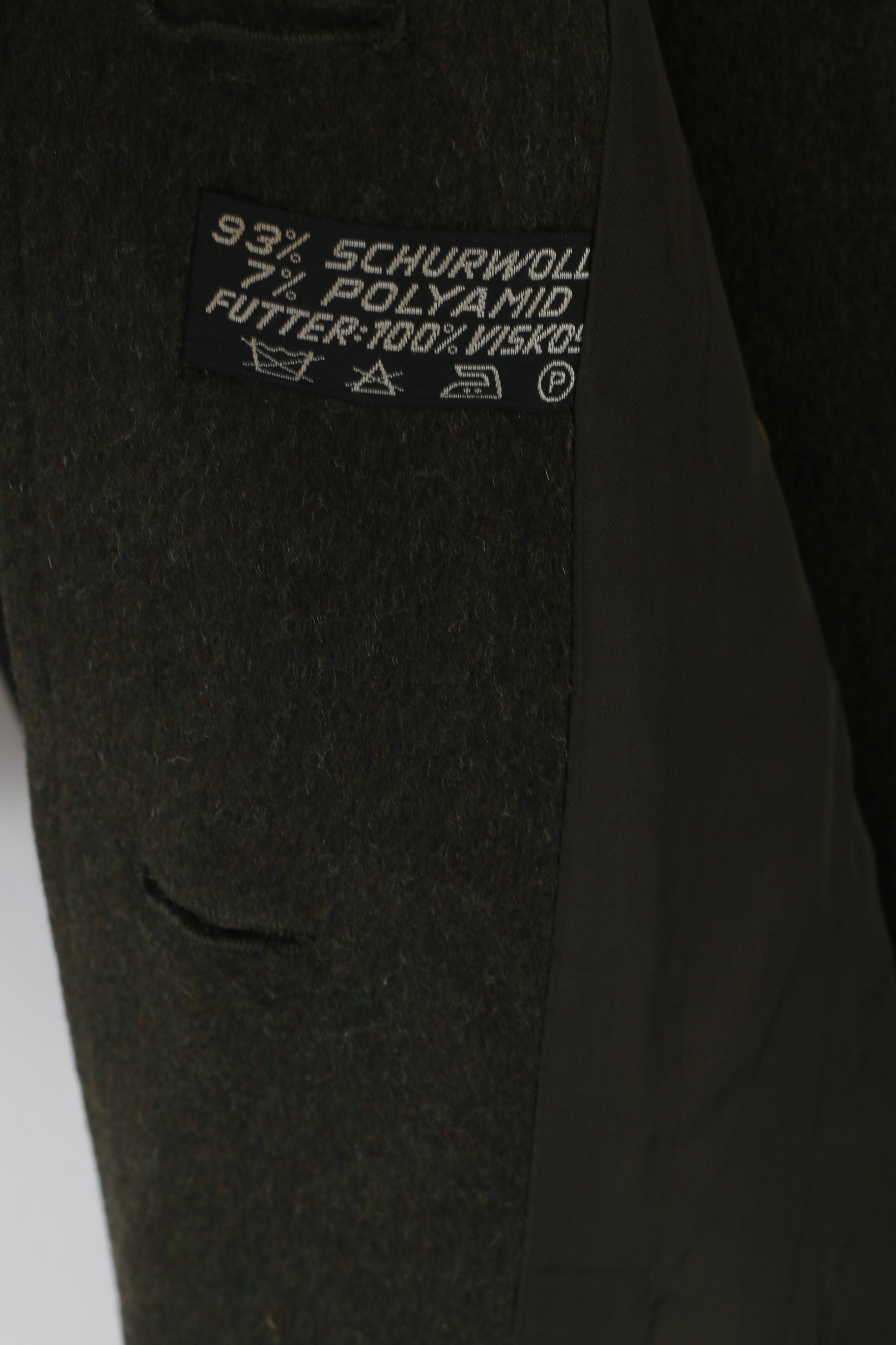 M. Hopfgartner Women 48 L Coat Green Wool Vintage Karnten Austria Tyrol Top