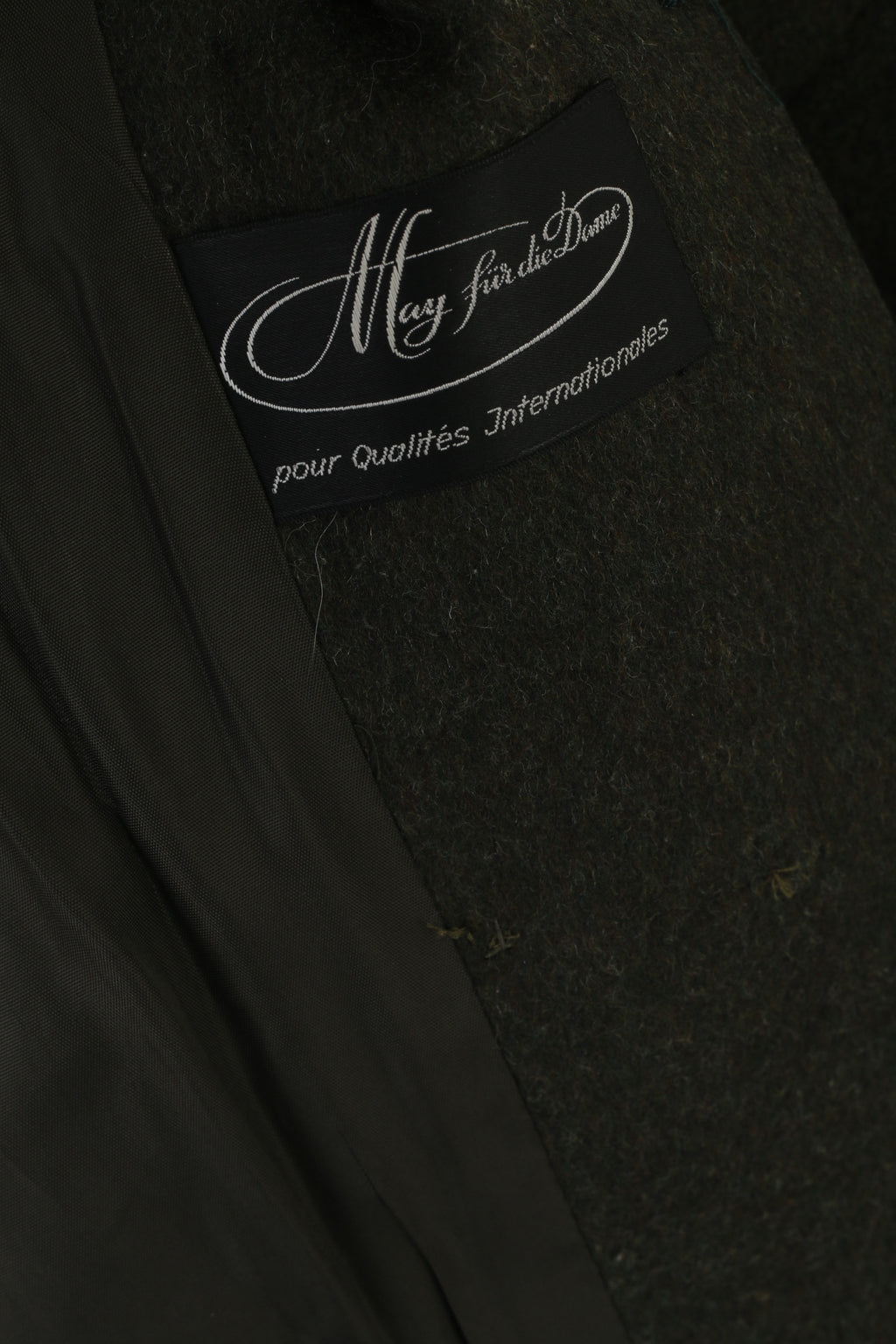 M. Hopfgartner Women 48 L Coat Green Wool Vintage Karnten Austria Tyrol Top